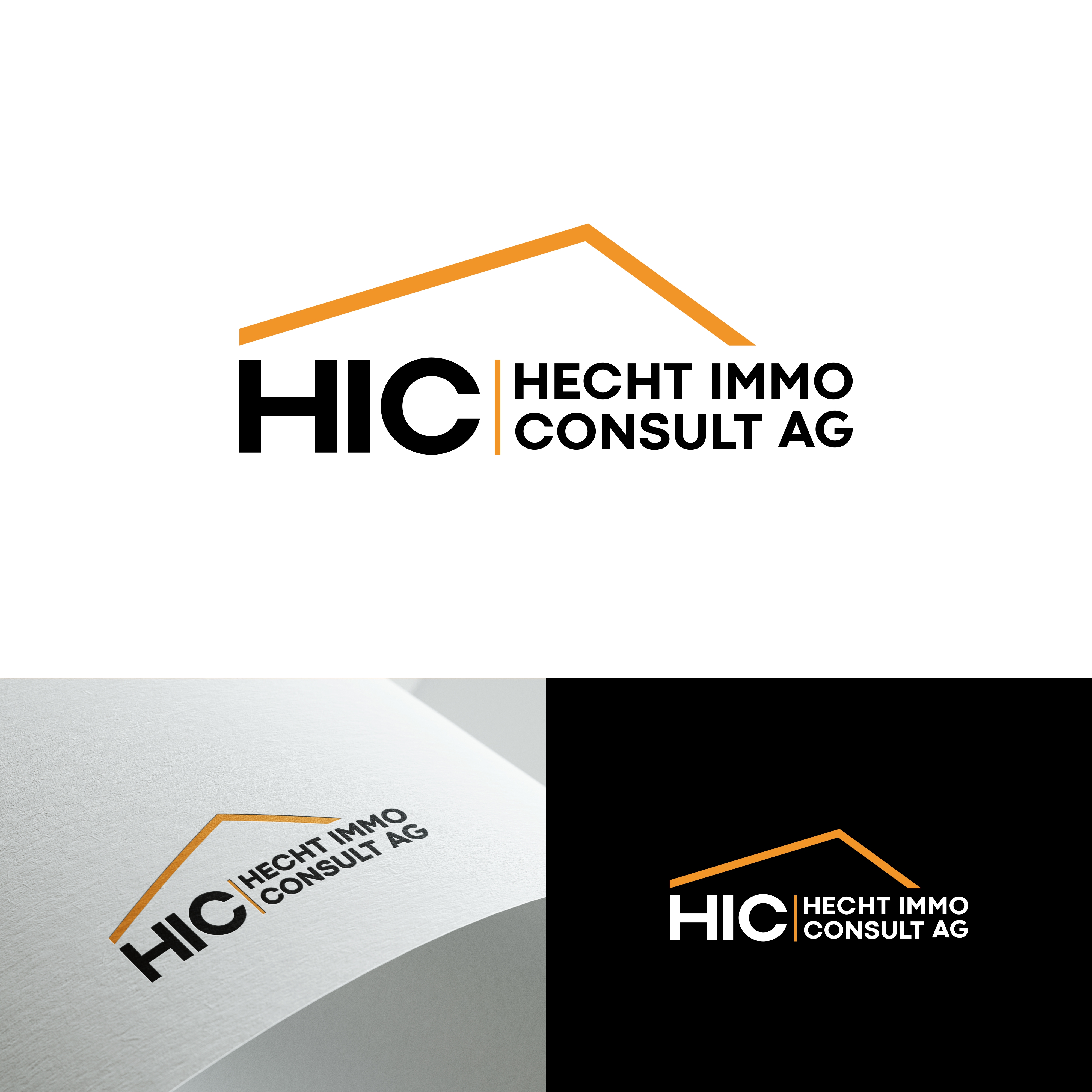 Logo Design by RezaRio for Hecht Immo Consult AG | Design #36881608