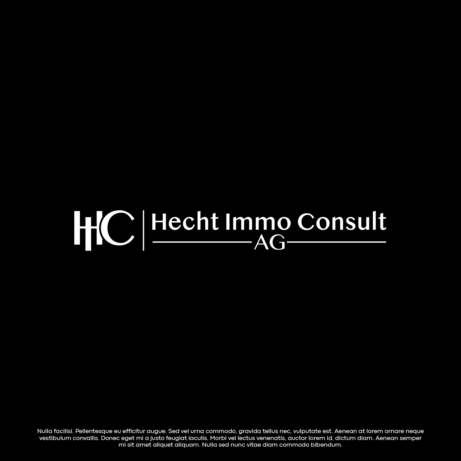 Logo Design by ScoreStriver for Hecht Immo Consult AG | Design #36881057