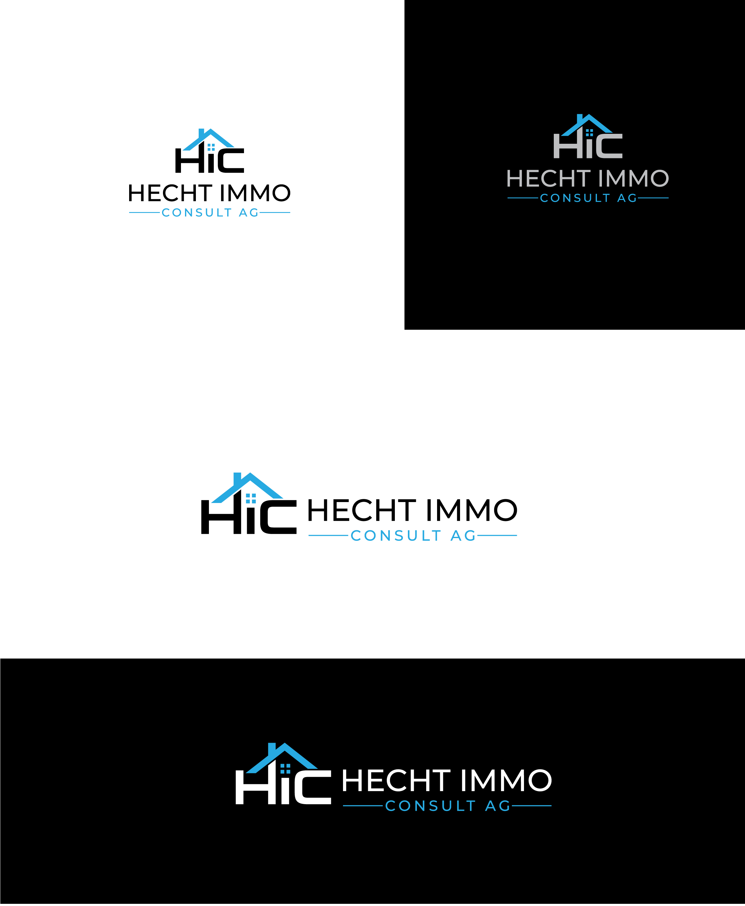 Design de Logo par Md. Fariduzzaman pour Hecht Immo Consult AG | Design #36852495