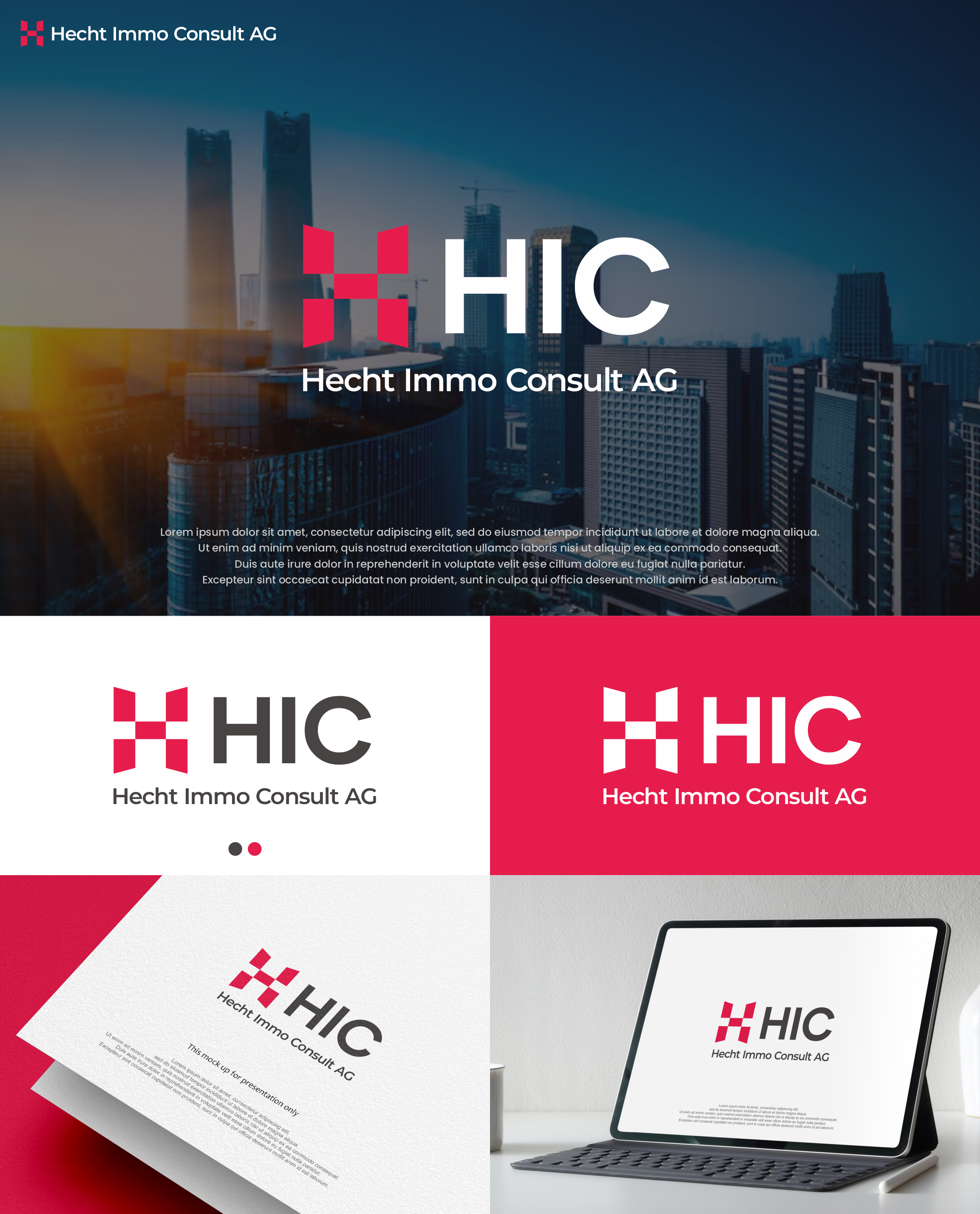 Logo Design by JoiceSinatra for Hecht Immo Consult AG | Design #36848570