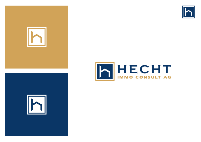 Logo Design by Amduat Design for Hecht Immo Consult AG | Design #36847628
