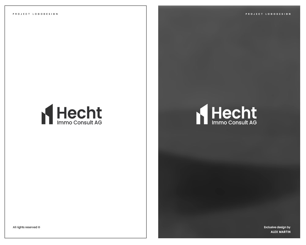 Logo-Design von Alex Martin für Hecht Immo Consult AG | Design #36853352