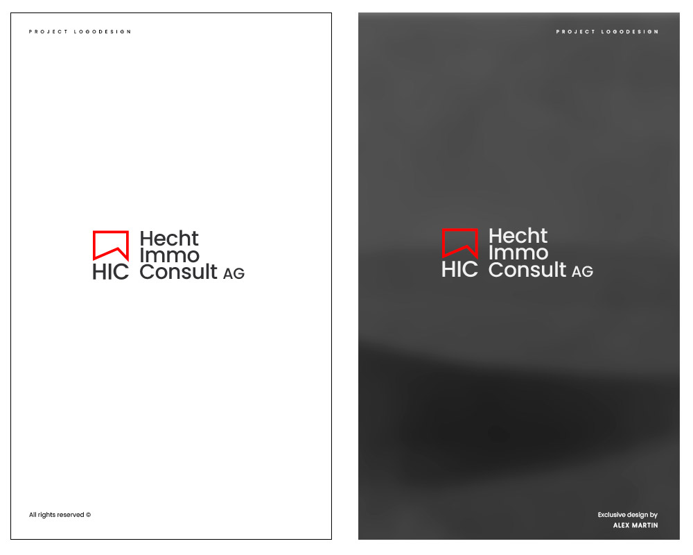 Design de Logo par Alex Martin pour Hecht Immo Consult AG | Design #36853359