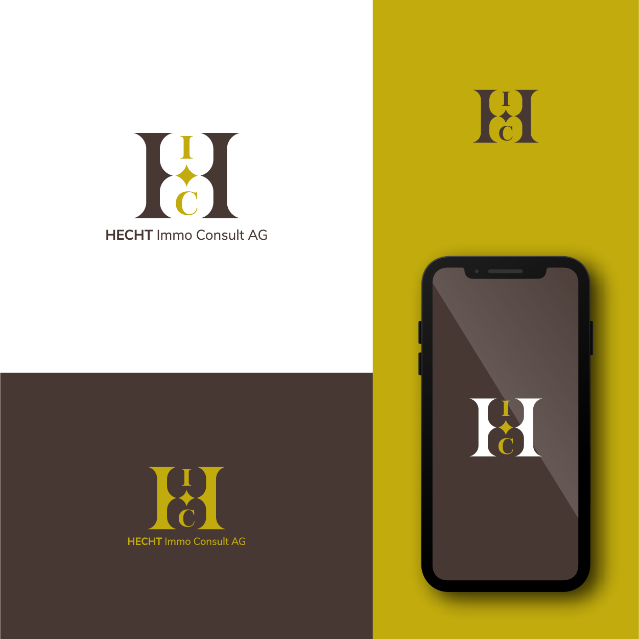 Logo Design by MatahariMerah for Hecht Immo Consult AG | Design #36848516
