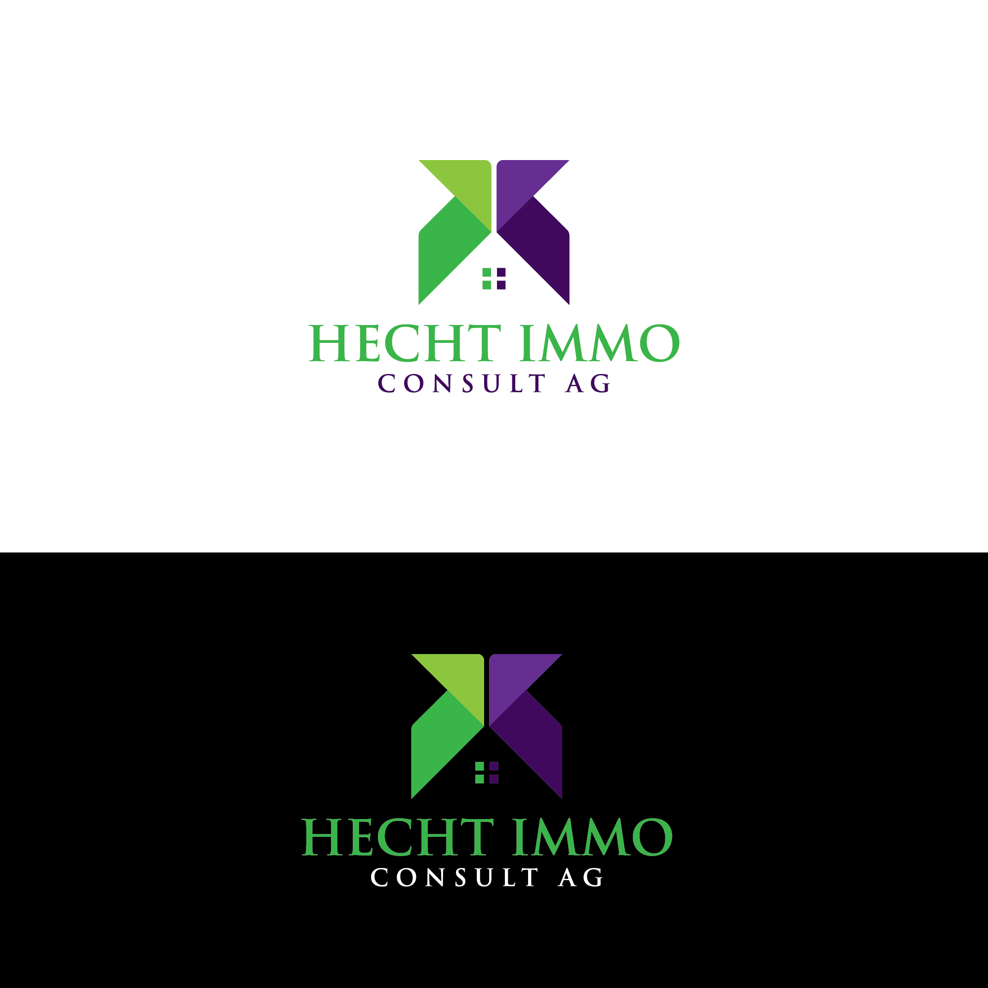 Logo Design by Deziners Zone for Hecht Immo Consult AG | Design #36848621