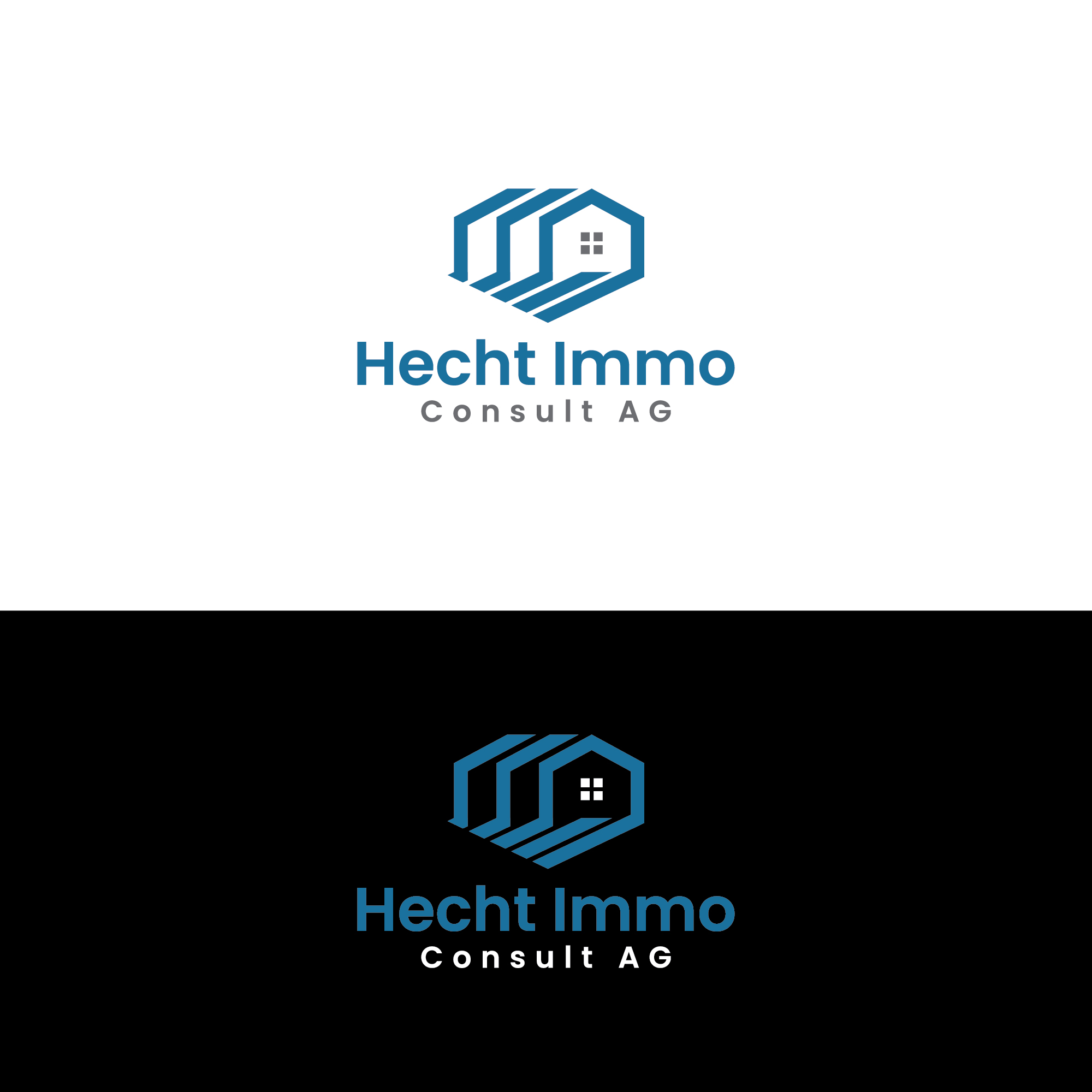Logo Design by Deziners Zone for Hecht Immo Consult AG | Design #36848625