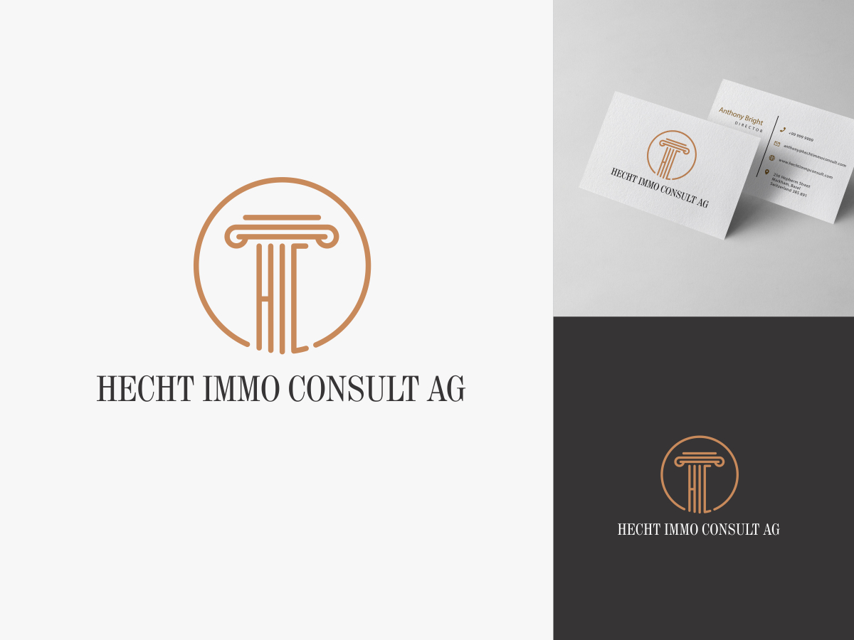 Logo Design by ATUL SOOD for Hecht Immo Consult AG | Design #36849035