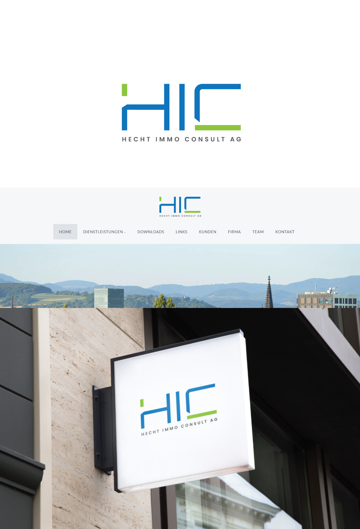 Logo Design by AbhishekkM'24 for Hecht Immo Consult AG | Design #36848730