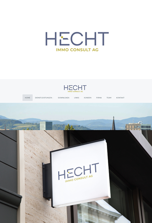 Logo Design by AbhishekkM'24 for Hecht Immo Consult AG | Design: #36848731