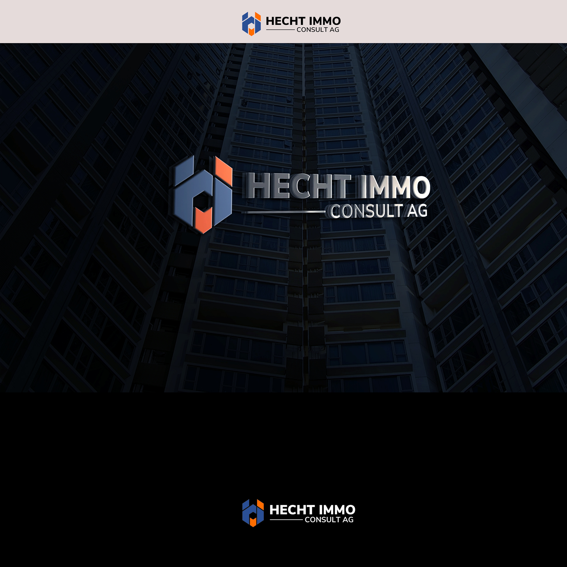 Logo Design by opieq for Hecht Immo Consult AG | Design #36850224