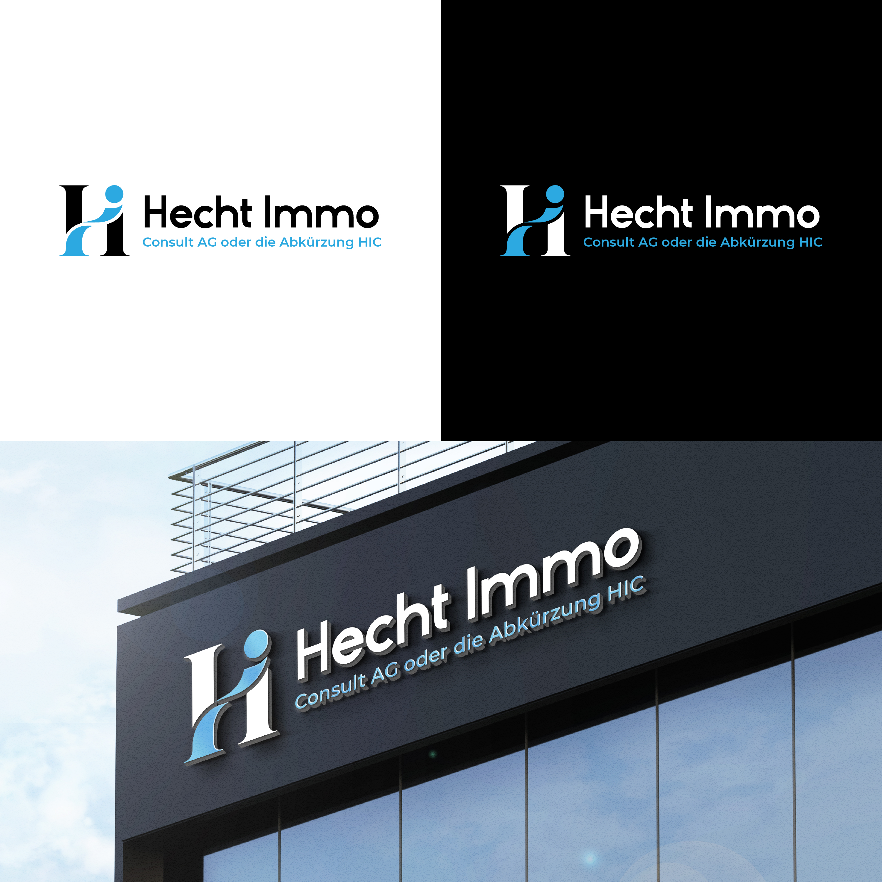 Logo Design by Design Reflector for Hecht Immo Consult AG | Design #36849263