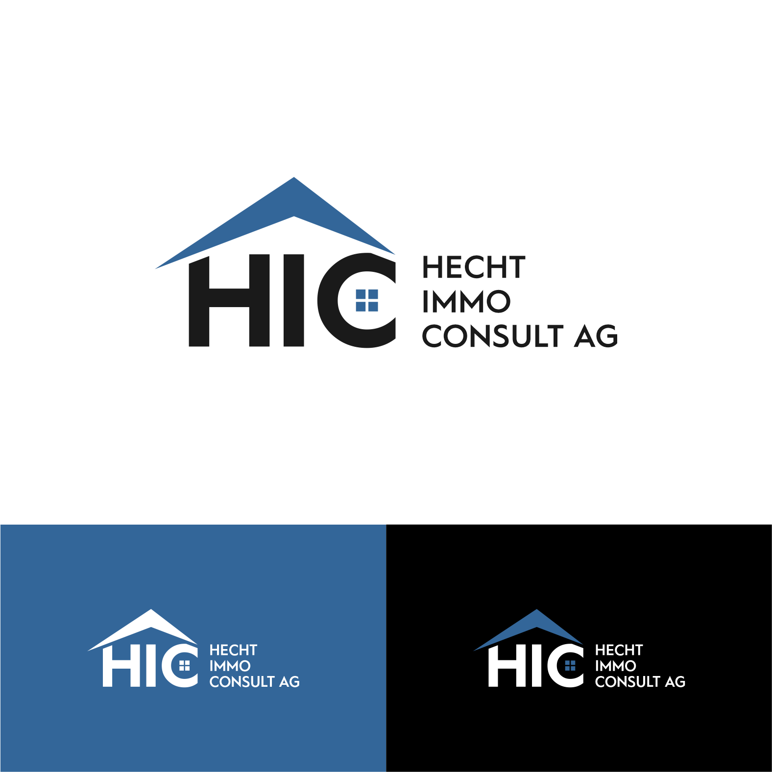 Logo Design by vintana for Hecht Immo Consult AG | Design #36870242