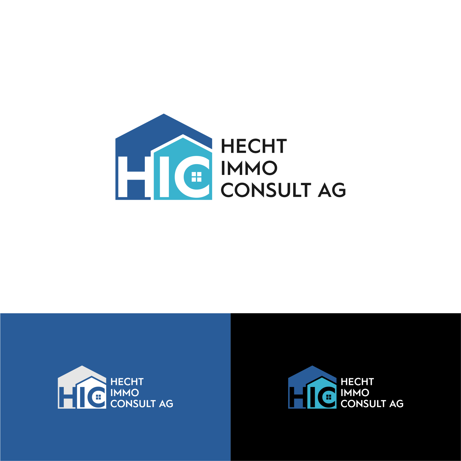 Logo Design by vintana for Hecht Immo Consult AG | Design #36870307