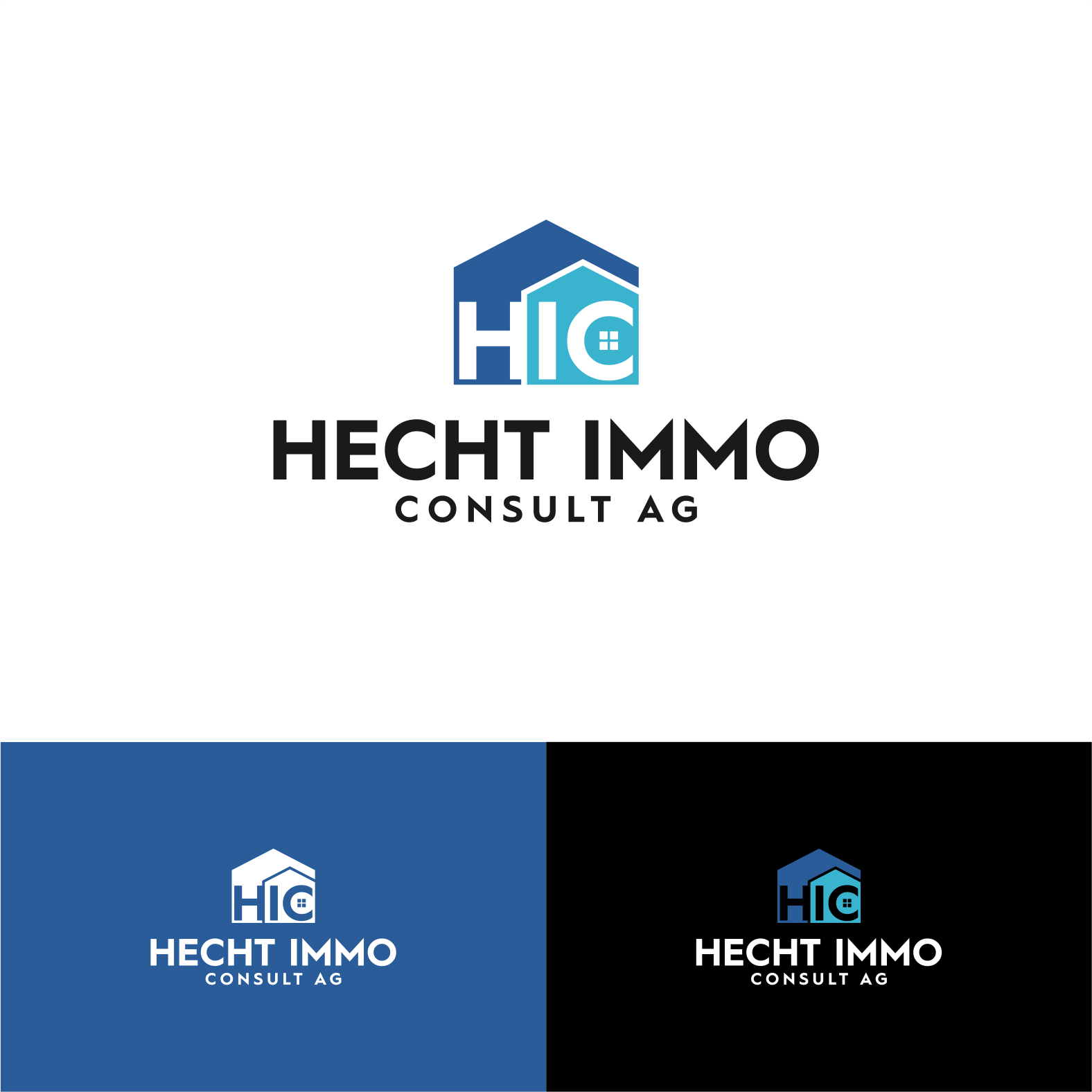 Logo Design by vintana for Hecht Immo Consult AG | Design #36870346
