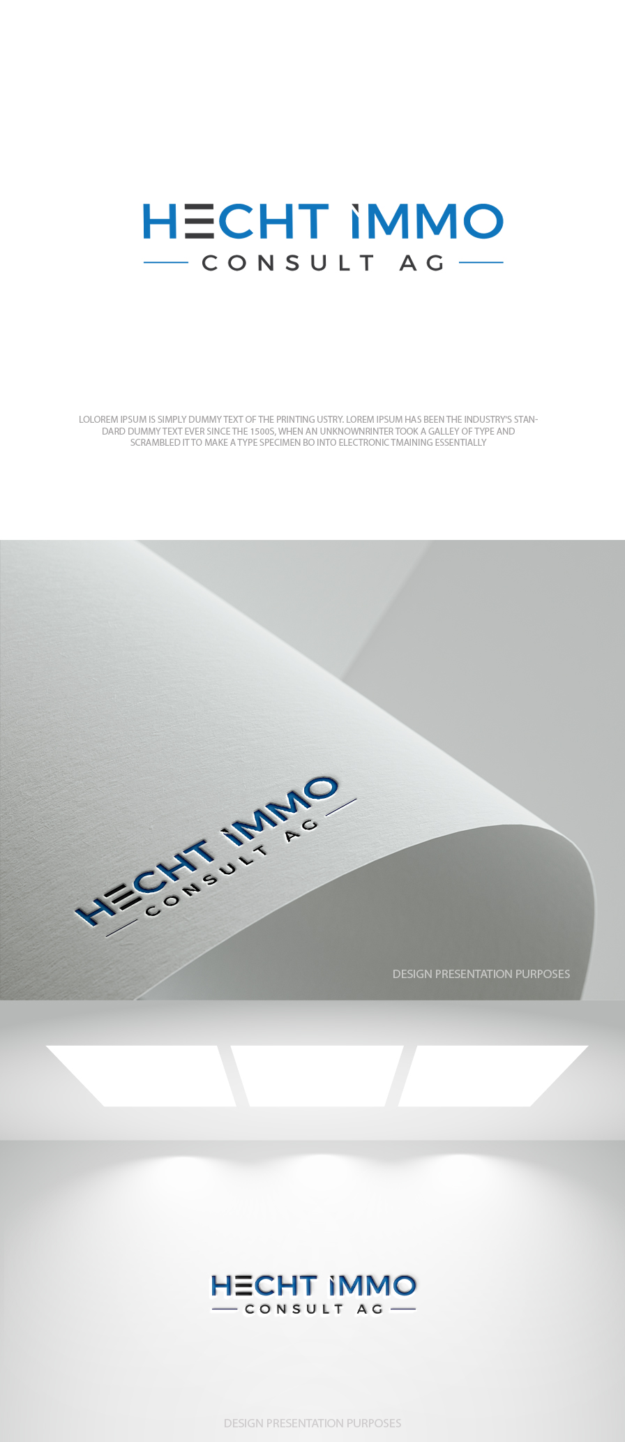 Design de Logo par zebronicgraphic pour Hecht Immo Consult AG | Design #36848901