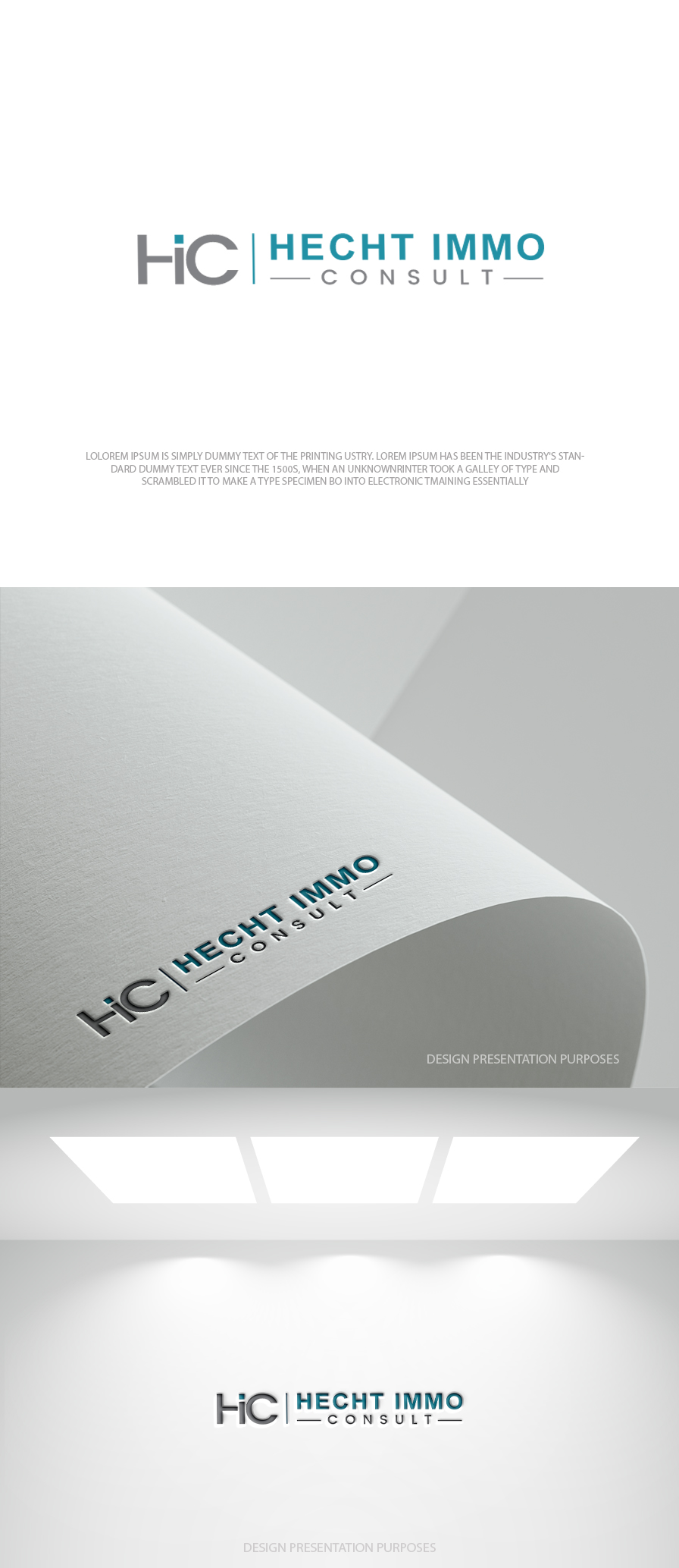 Design de Logo par zebronicgraphic pour Hecht Immo Consult AG | Design #36848902