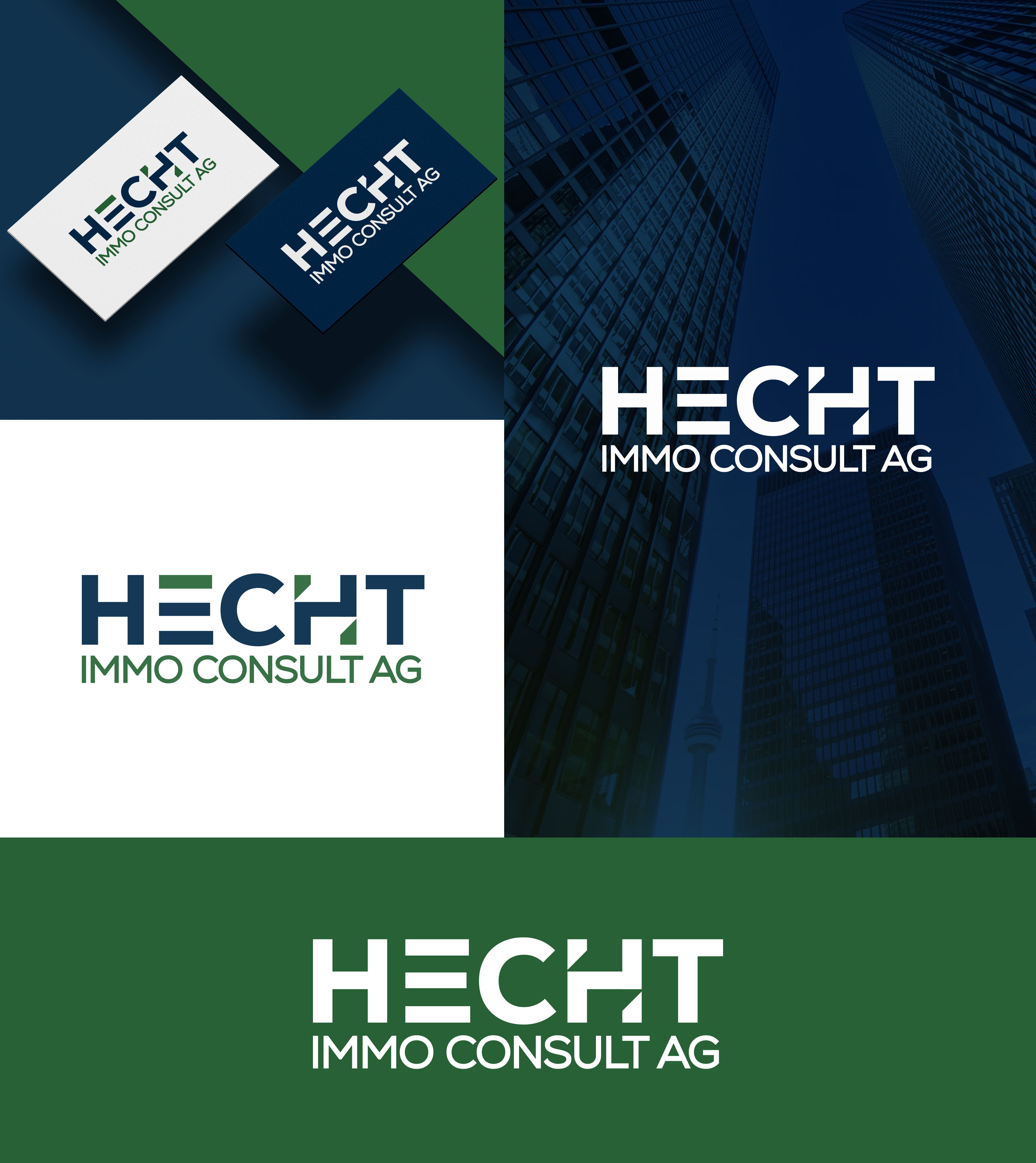 Logo Design by aexoagency for Hecht Immo Consult AG | Design #36848131