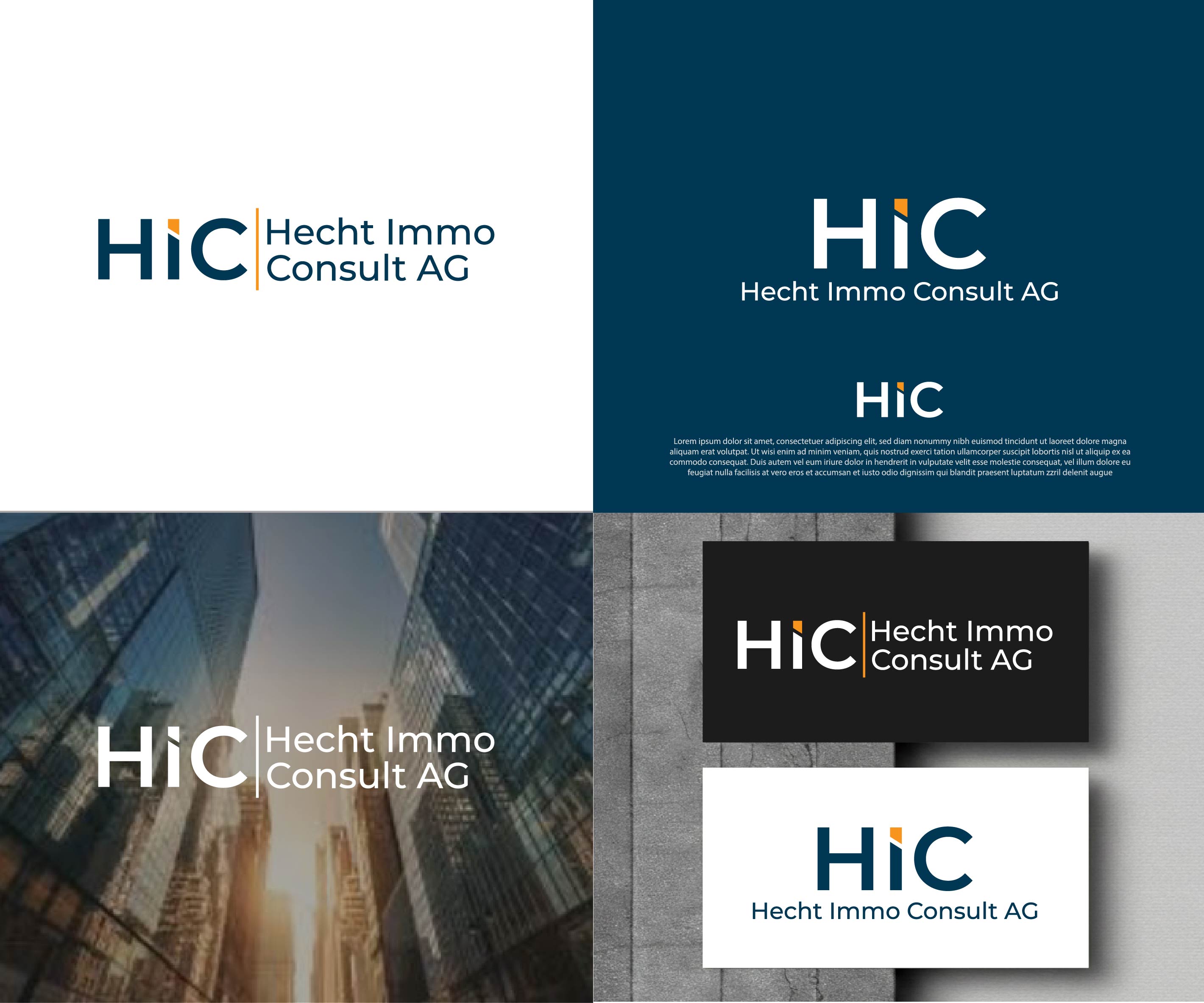 Logo Design by genzo for Hecht Immo Consult AG | Design #36875778