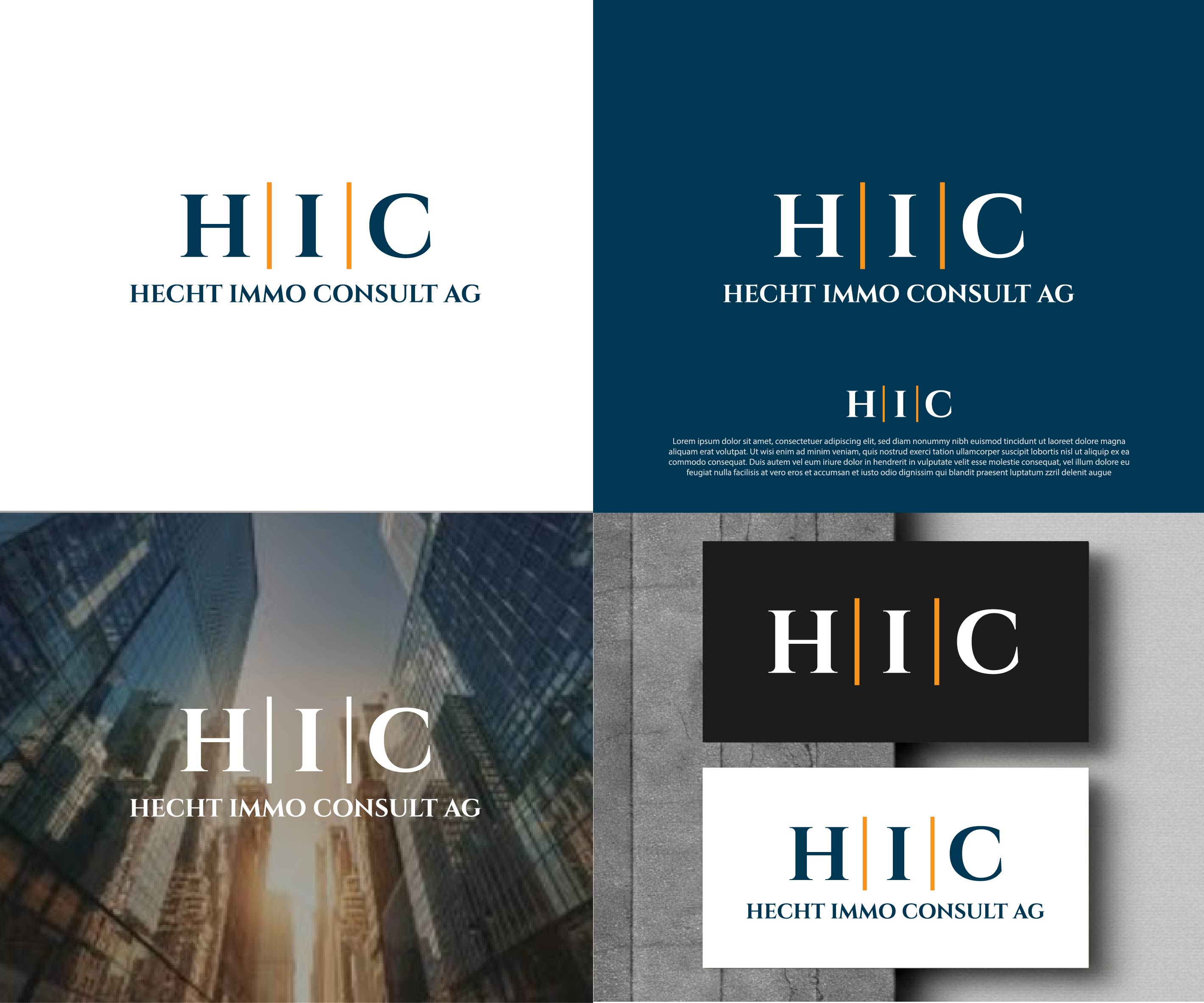 Logo Design by genzo for Hecht Immo Consult AG | Design #36875799