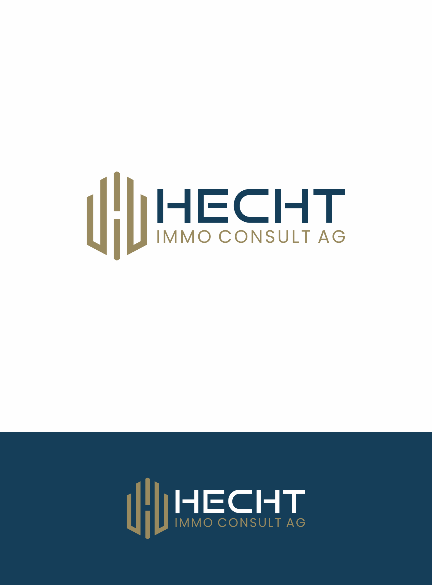 Logo Design by artes aquino for Hecht Immo Consult AG | Design #36849688
