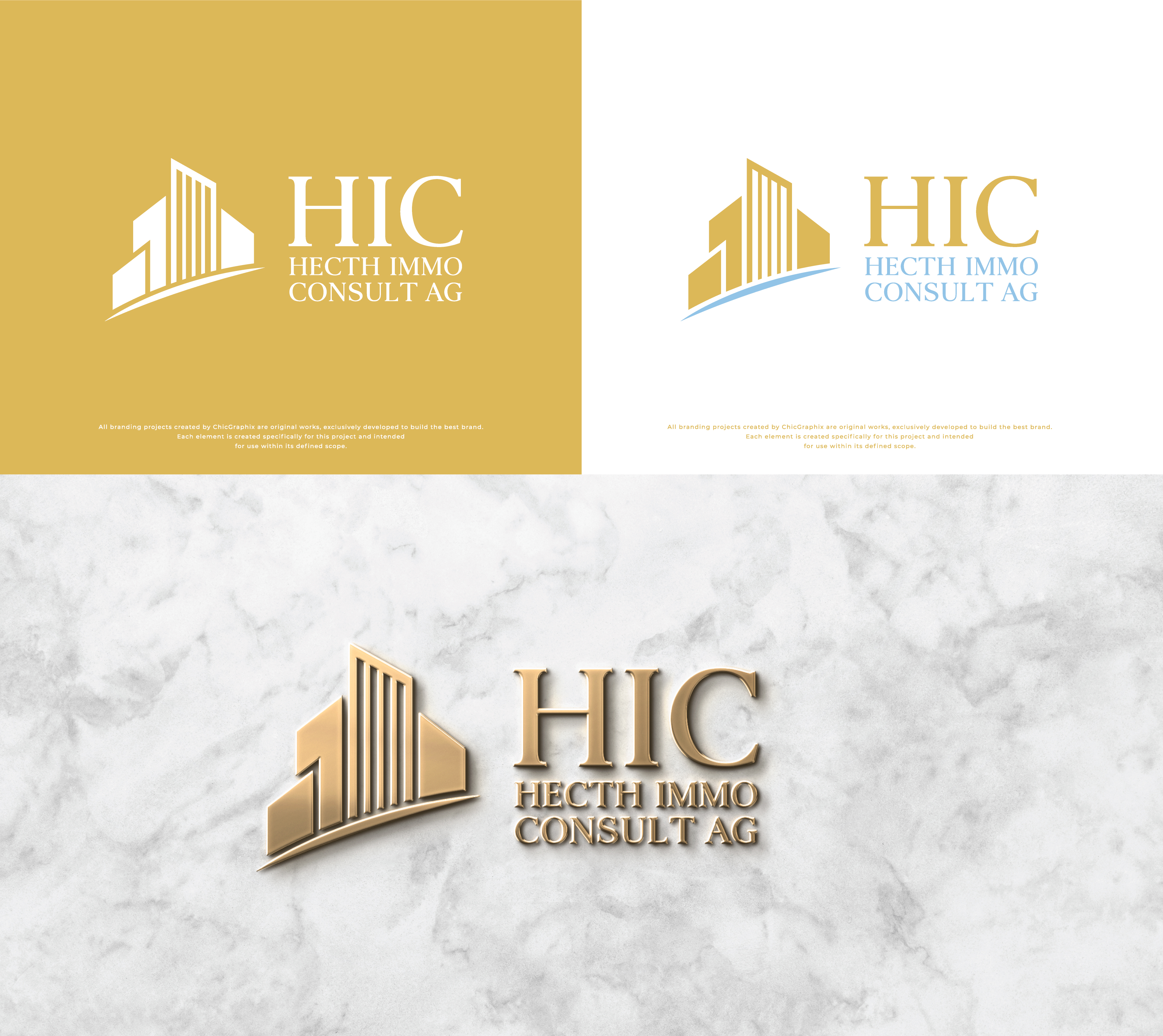 Logo Design by ChicGraphix for Hecht Immo Consult AG | Design #36874194