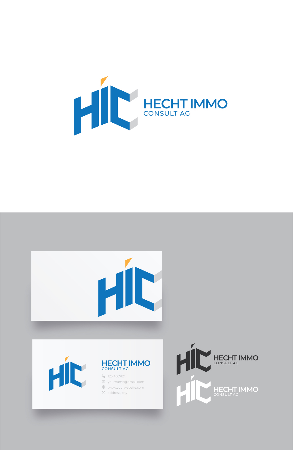 Design de Logo par ally designs pour Hecht Immo Consult AG | Design #36856523