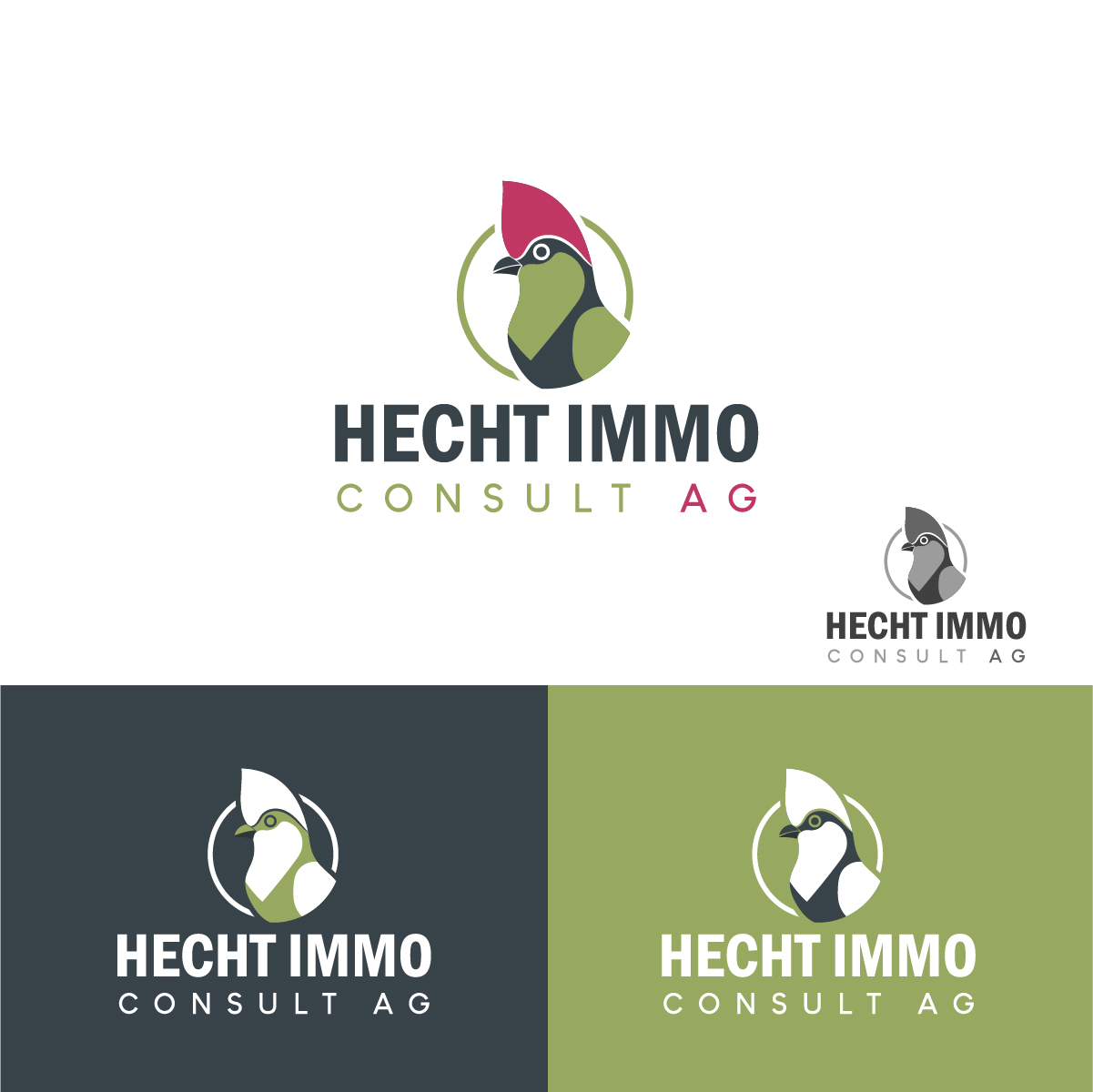 Logo Design by KajalRekha for Hecht Immo Consult AG | Design #36848503