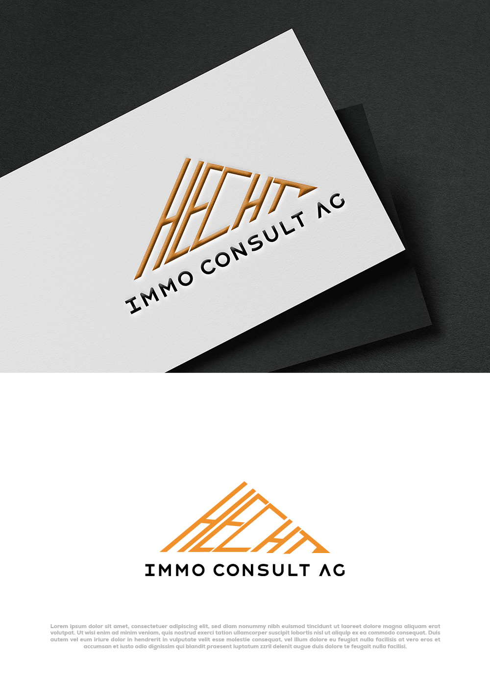 Logo Design by Amelia 25 for Hecht Immo Consult AG | Design #36859640