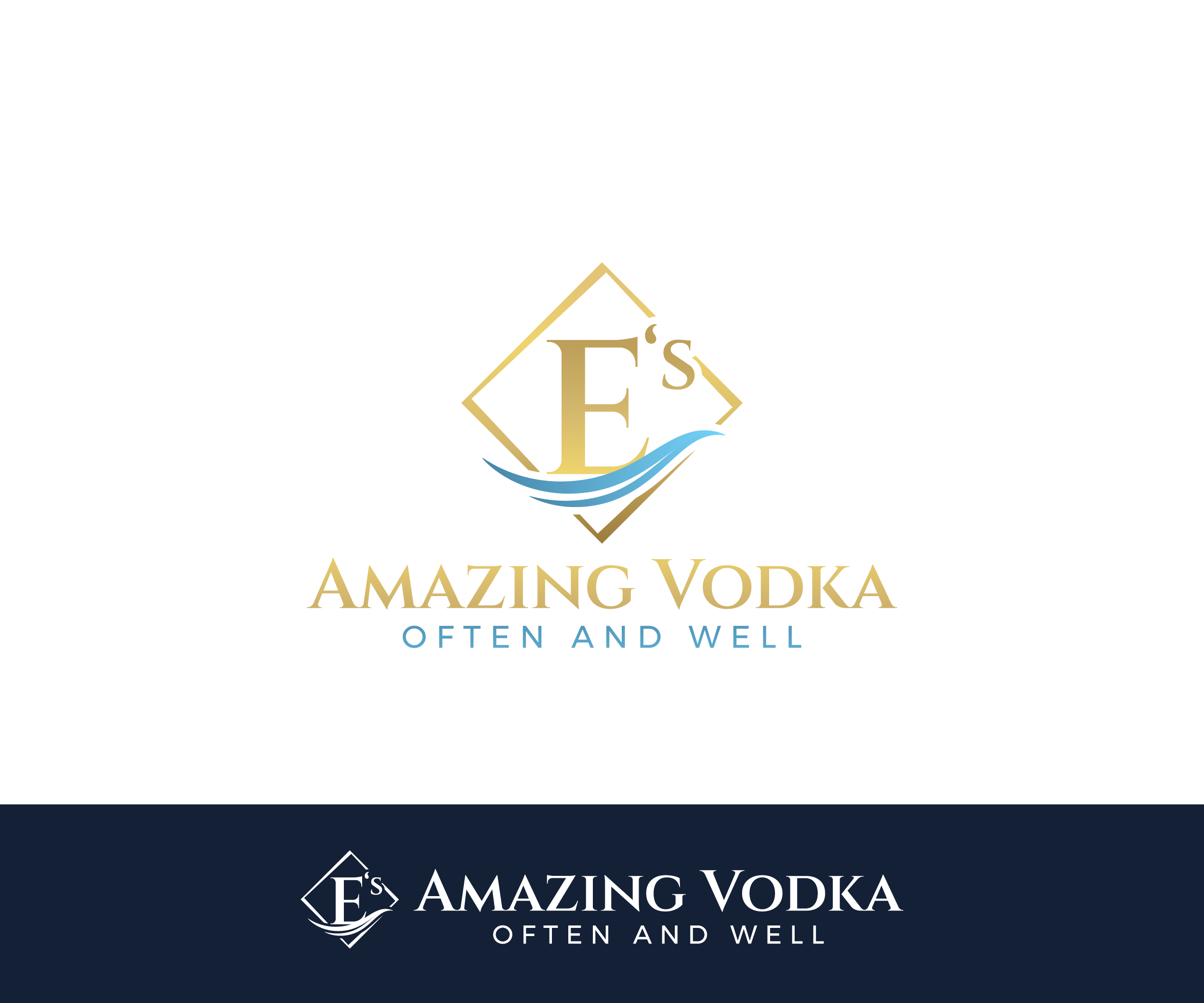 Logo Design by James J. for E's Vodka | Design #36848881