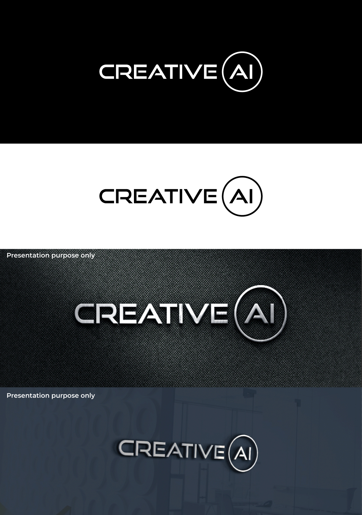 Diseño de Logo por RS_Design para CreativeAI | Diseño #36854297
