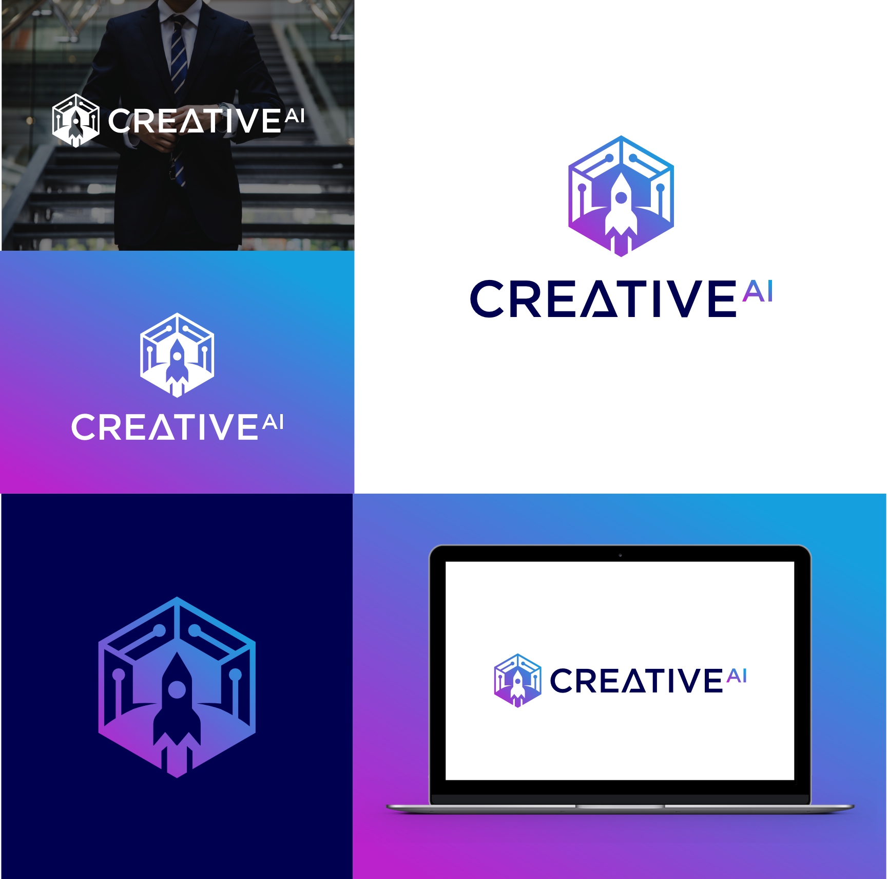 Logo Design by X-DNA for CreativeAI | Design #36860769