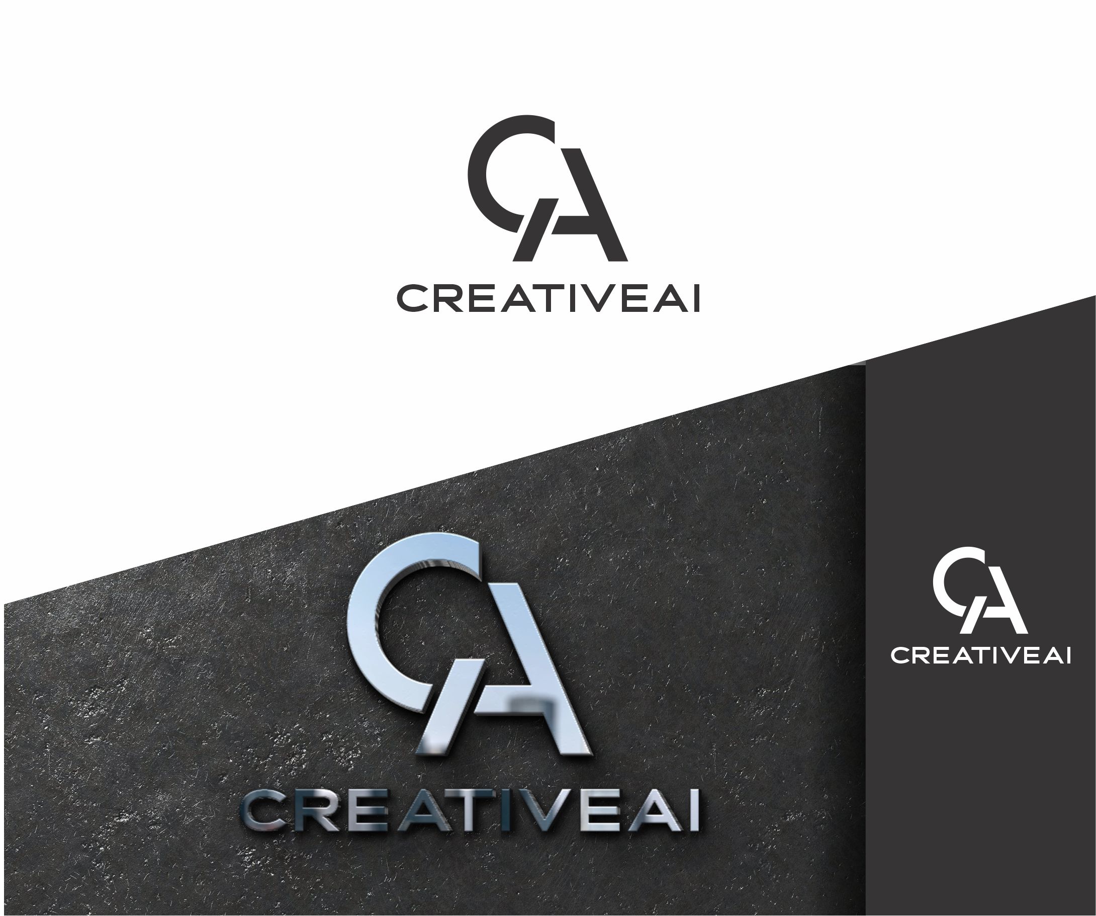 Logo Design by alkaline for CreativeAI | Design #36853773