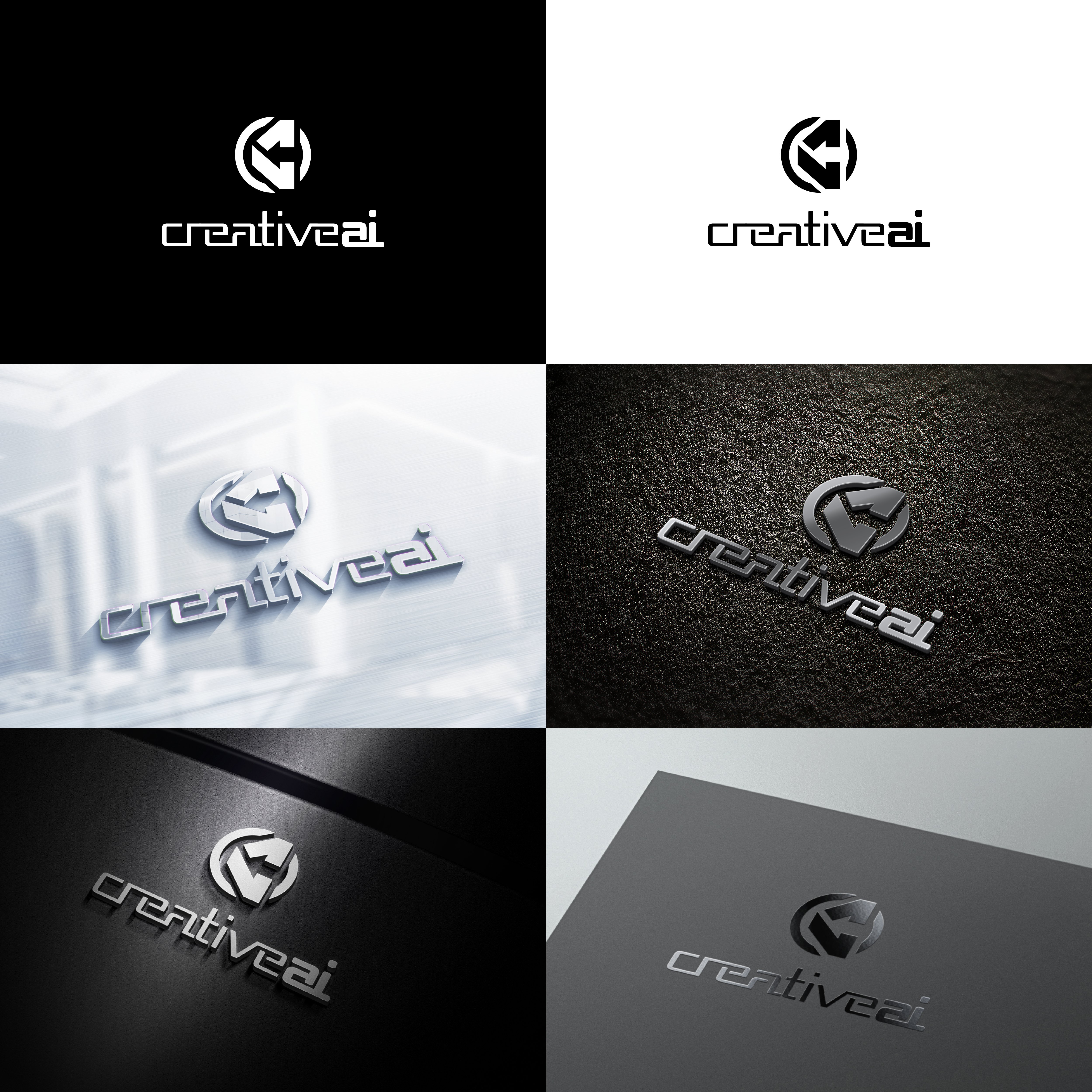 Logo Design by MMYOUSUF for CreativeAI | Design #36854004