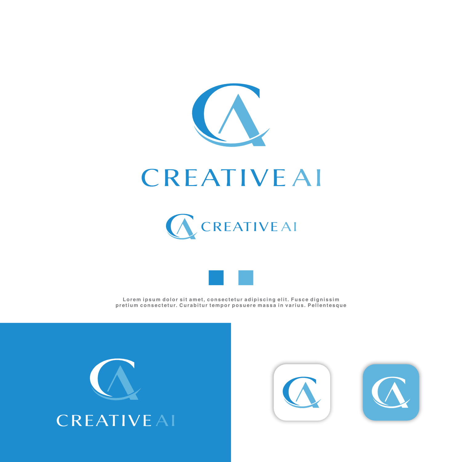 Logo Design by Kenshin777 for CreativeAI | Design #36865189