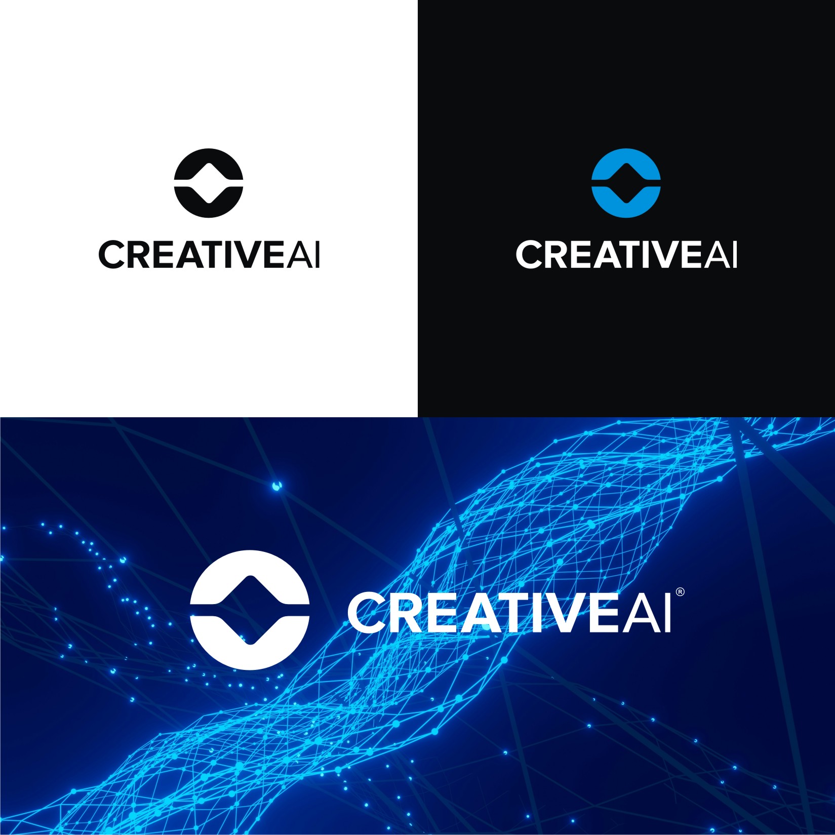 Diseño de Logo por DIXIMAN para CreativeAI | Diseño #36858369
