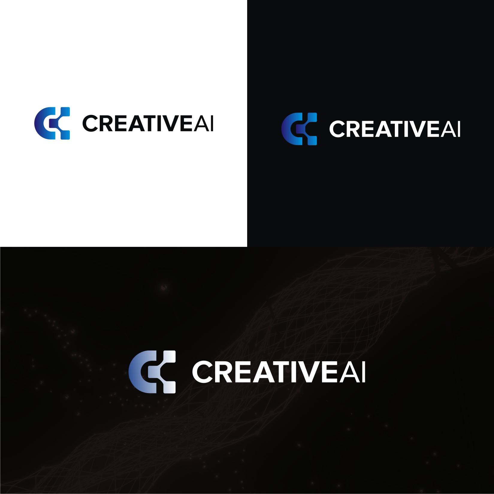 Diseño de Logo por DIXIMAN para CreativeAI | Diseño #36890875