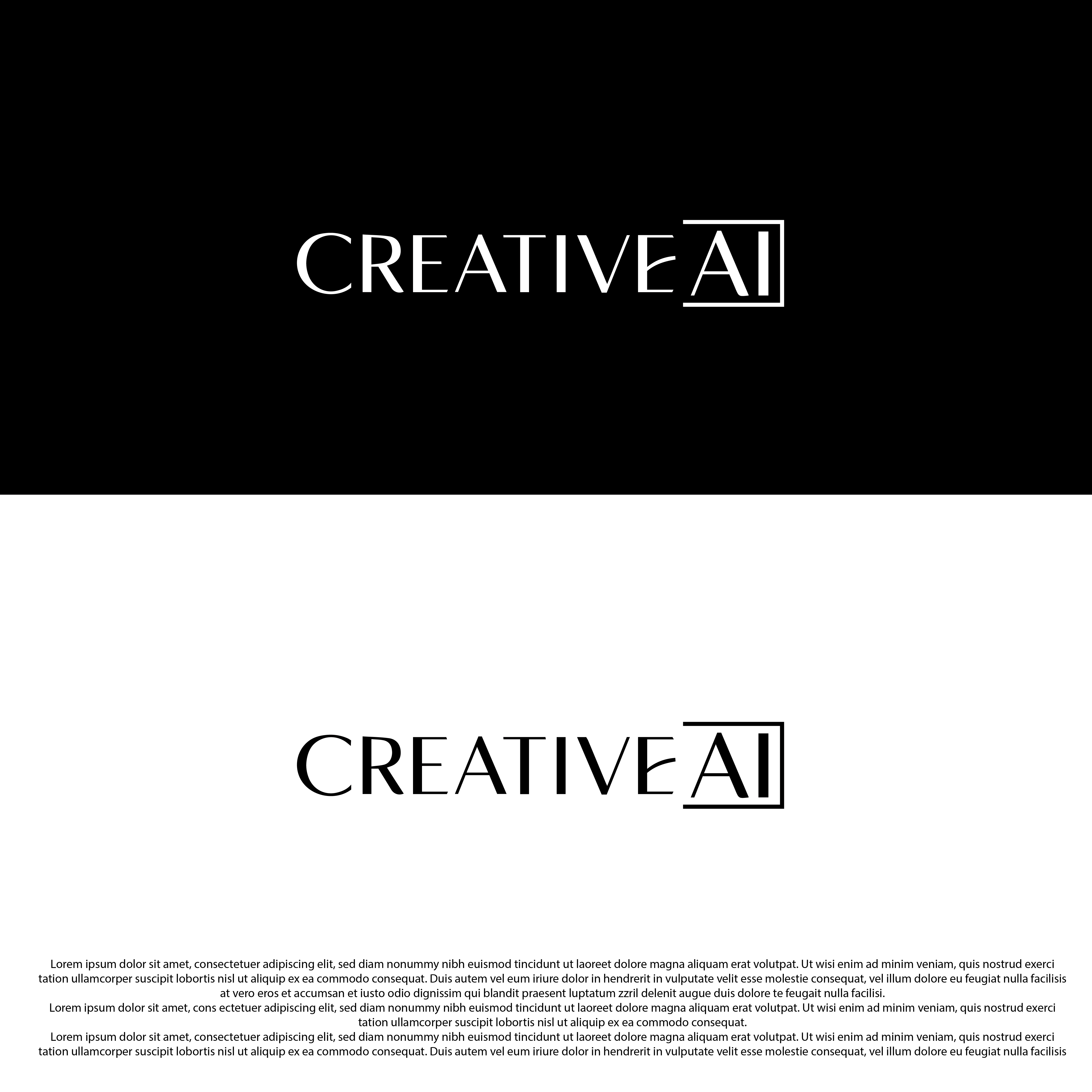 Logo Design by Shariqology for CreativeAI | Design #36853539