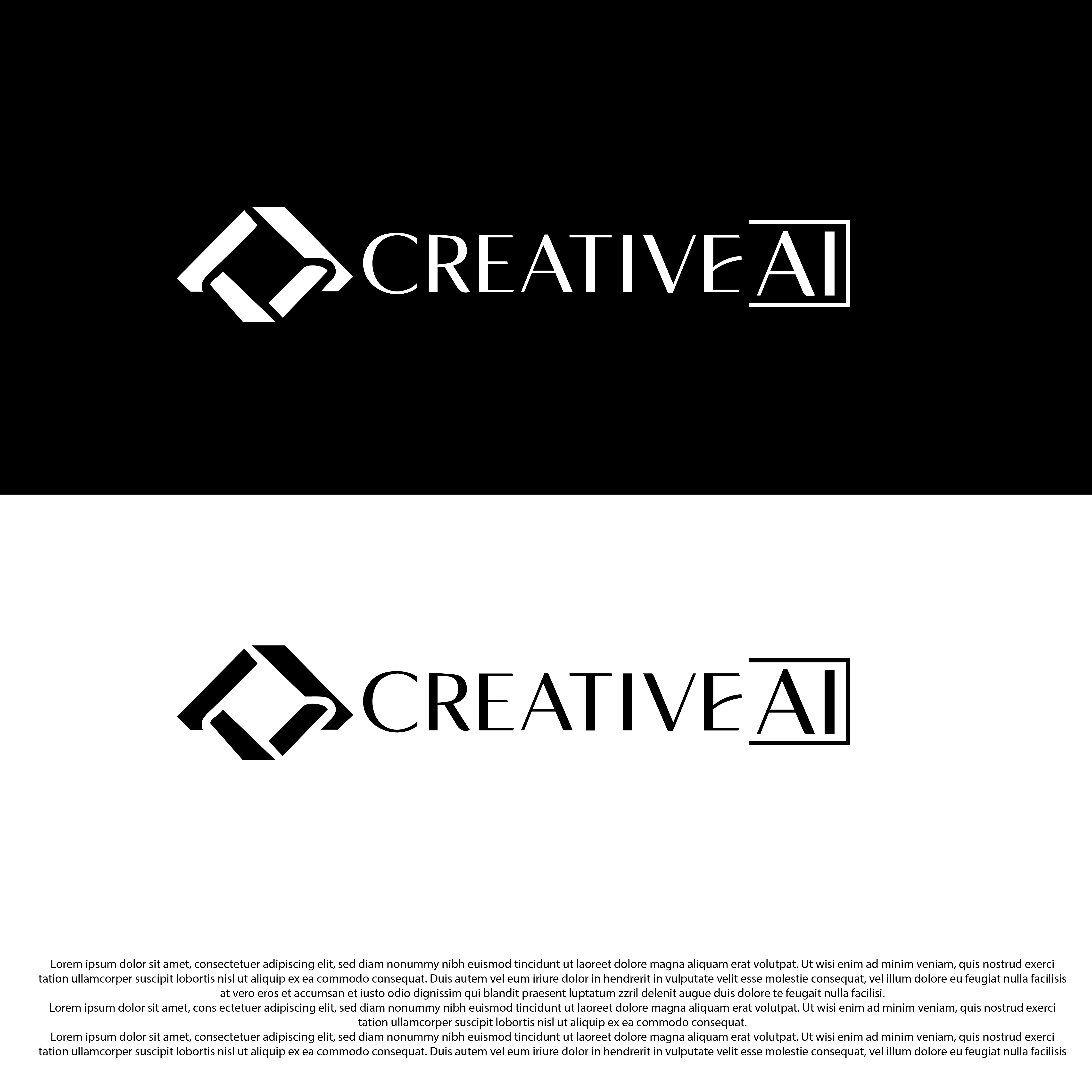 Diseño de Logo por Shariqology para CreativeAI | Diseño #36853566