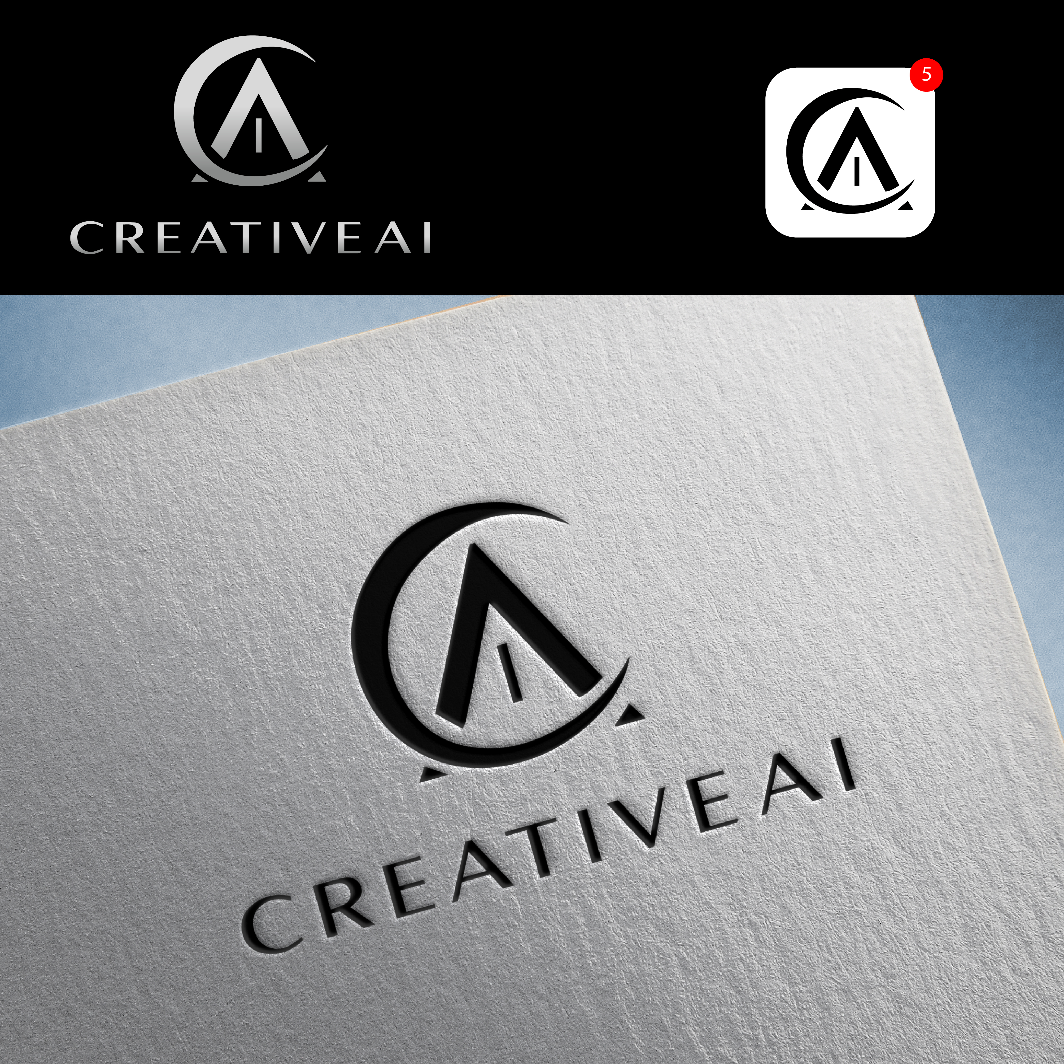 Design de Logo par Shariqology pour CreativeAI | Design #36856676