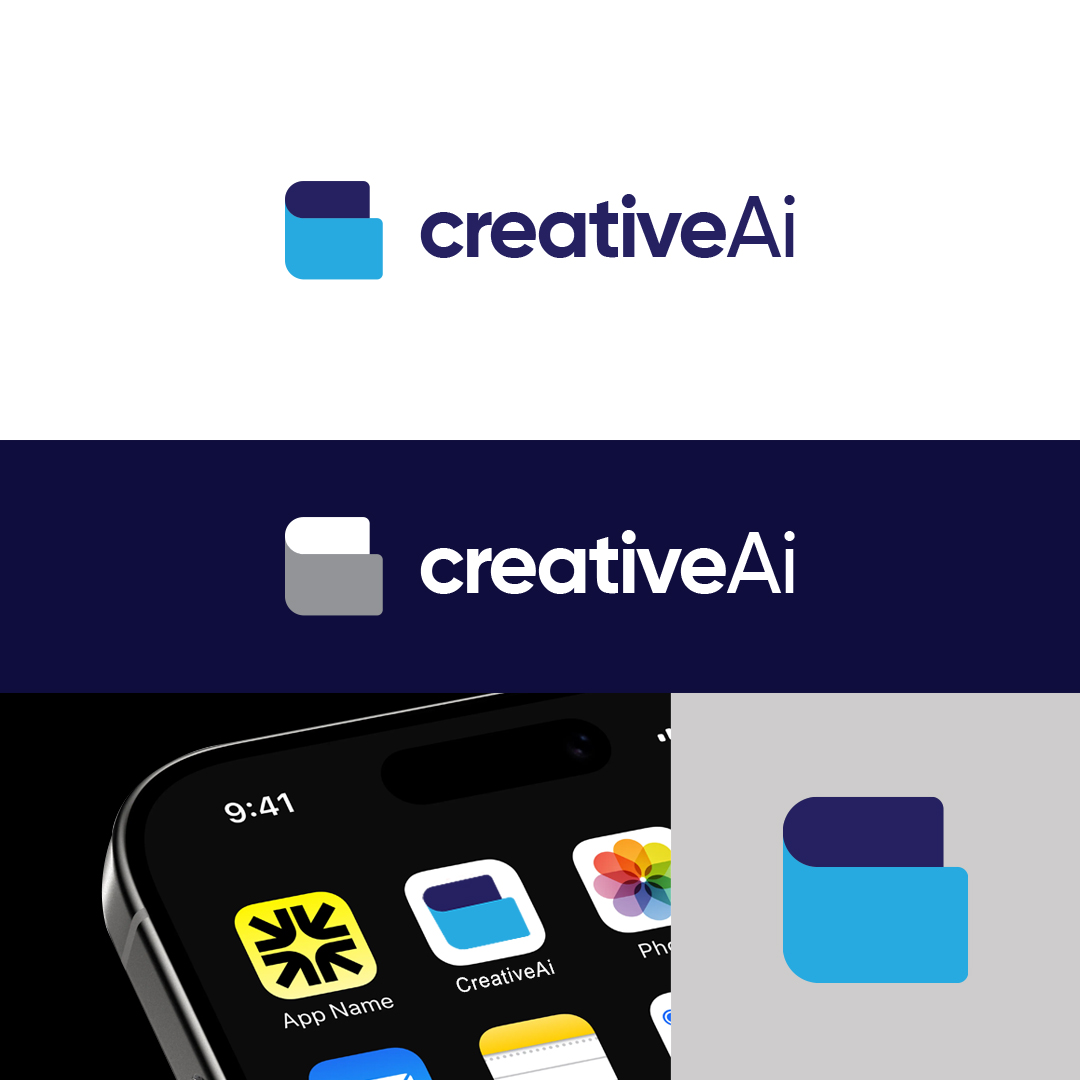 Diseño de Logo por circledsg para CreativeAI | Diseño #36858344