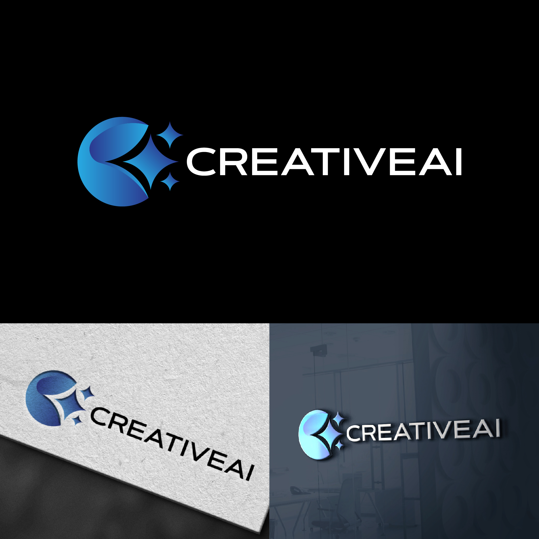 Logo Design by designer profile for CreativeAI | Design #36856853