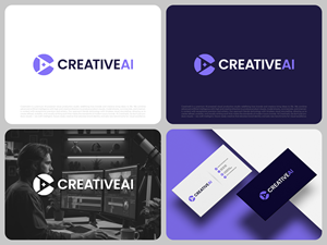 Diseño de Logo por COLOUR CREATIVE para CreativeAI | Diseño: #36880800