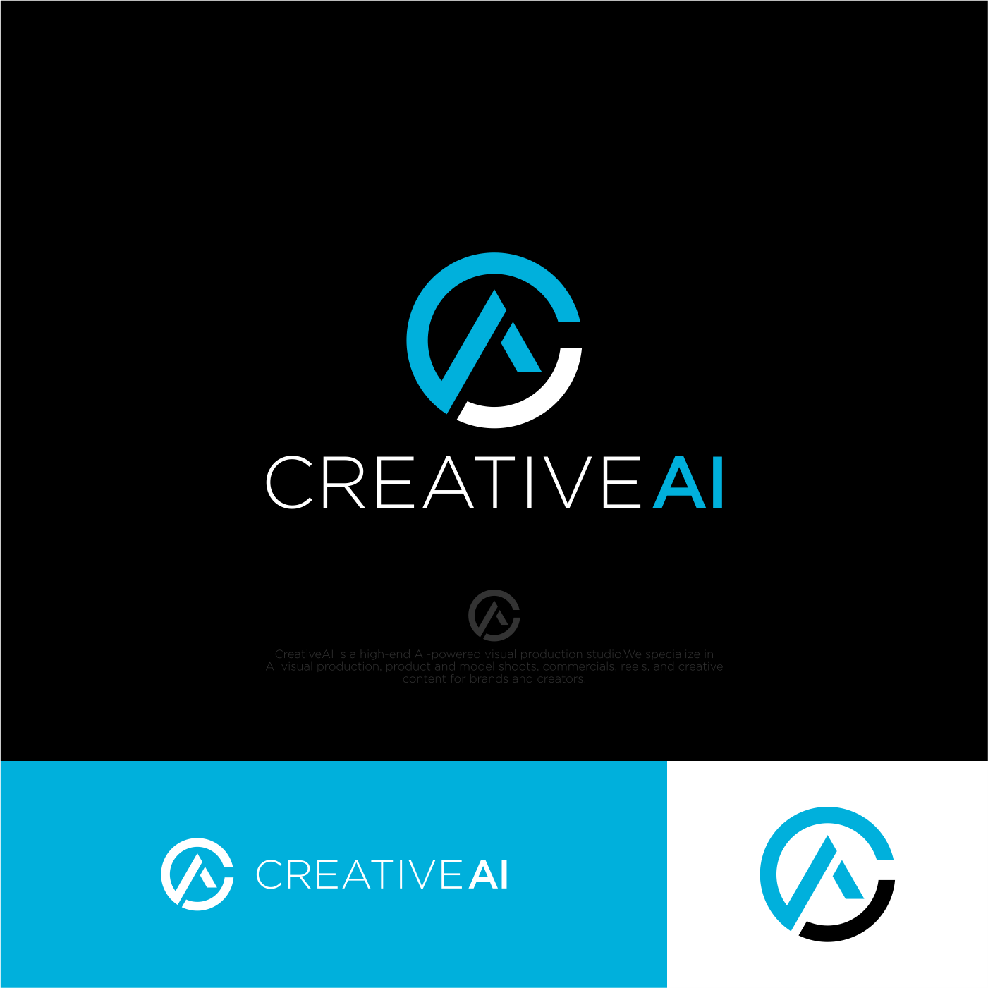 Diseño de Logo por Sigeto para CreativeAI | Diseño #36863666