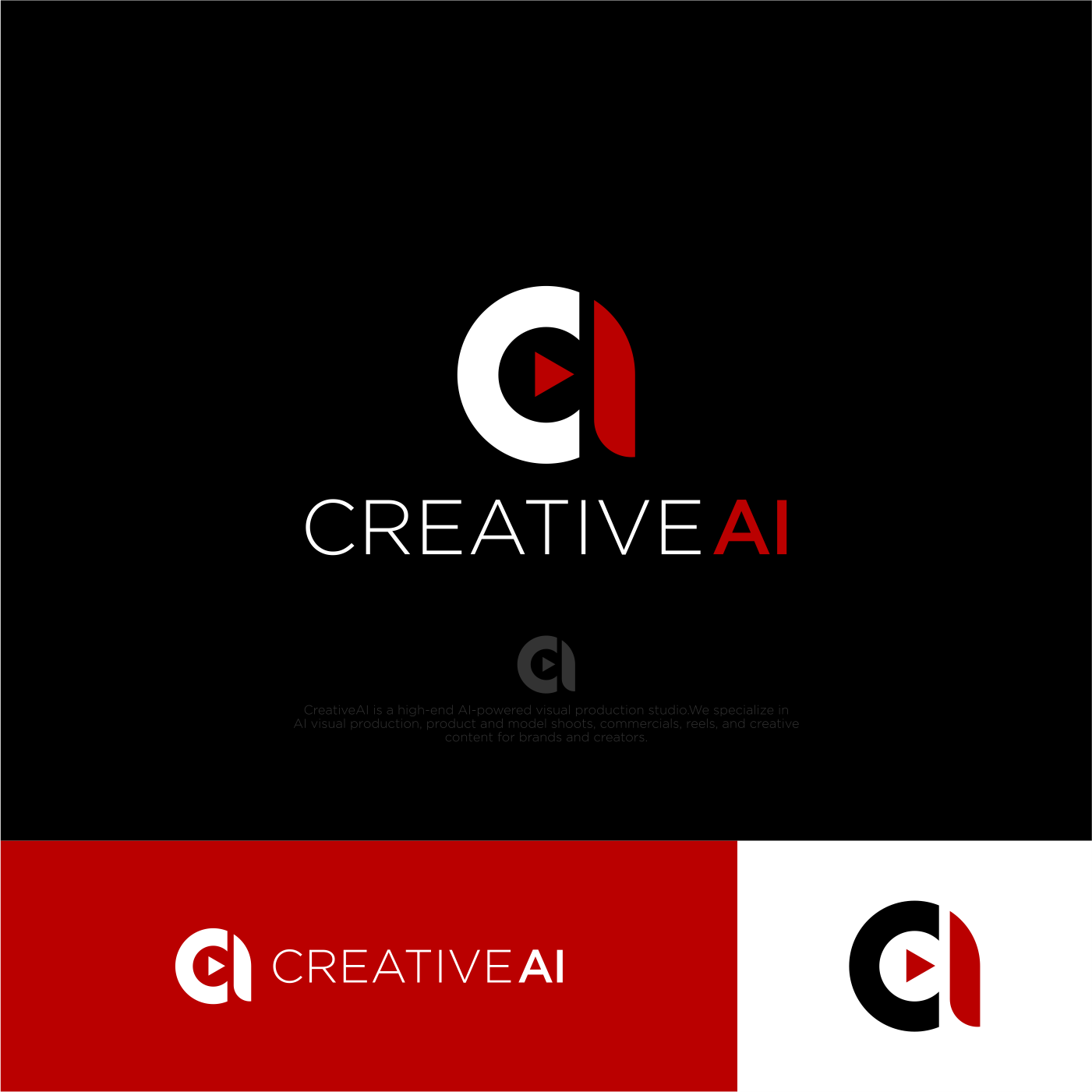 Diseño de Logo por Sigeto para CreativeAI | Diseño #36863667