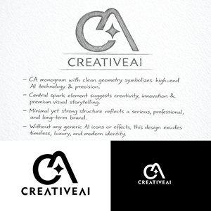 Diseño de Logo por ainee4 para CreativeAI | Diseño: #36854696