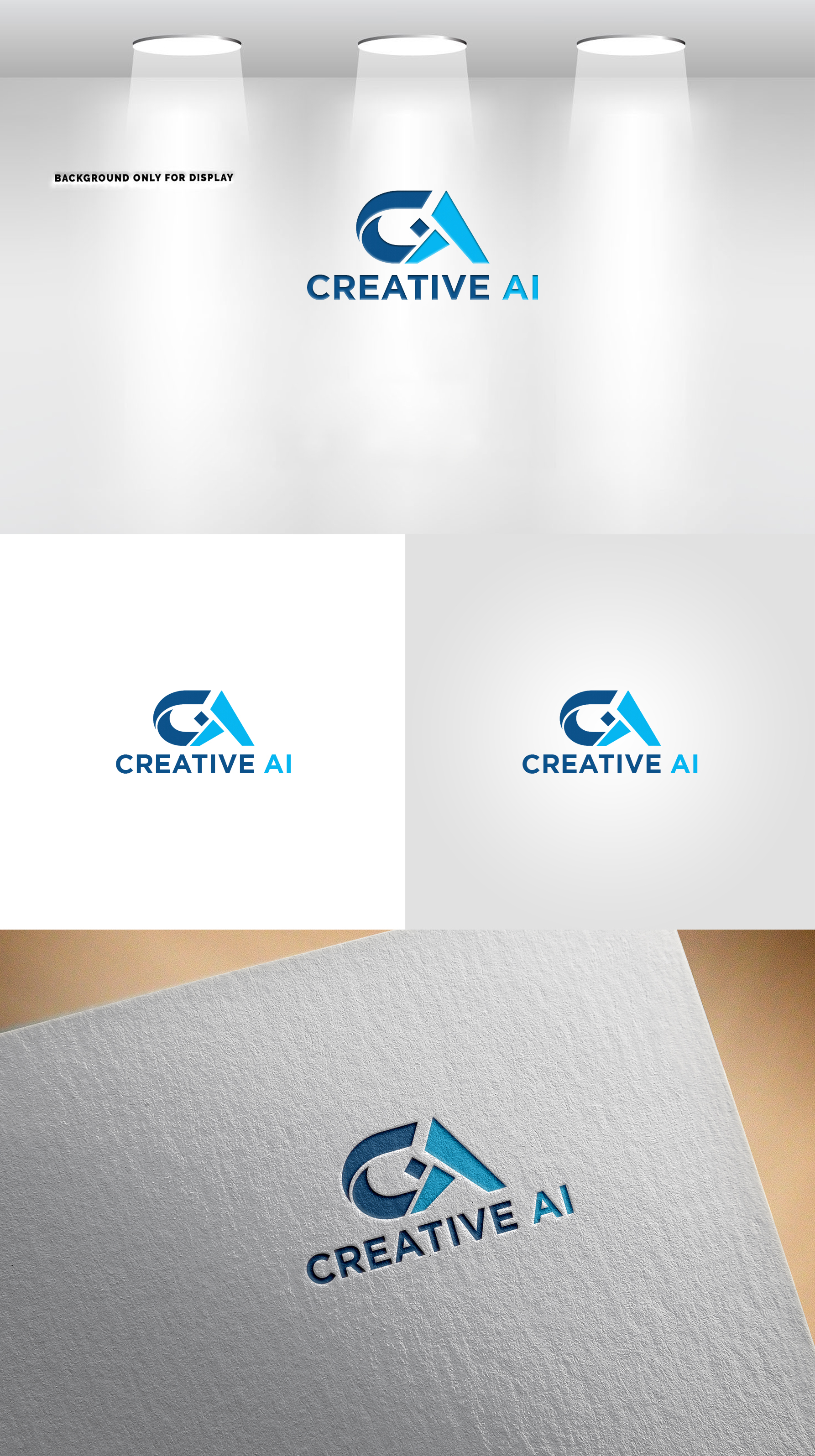 Diseño de Logo por Rahmina para CreativeAI | Diseño #36879304