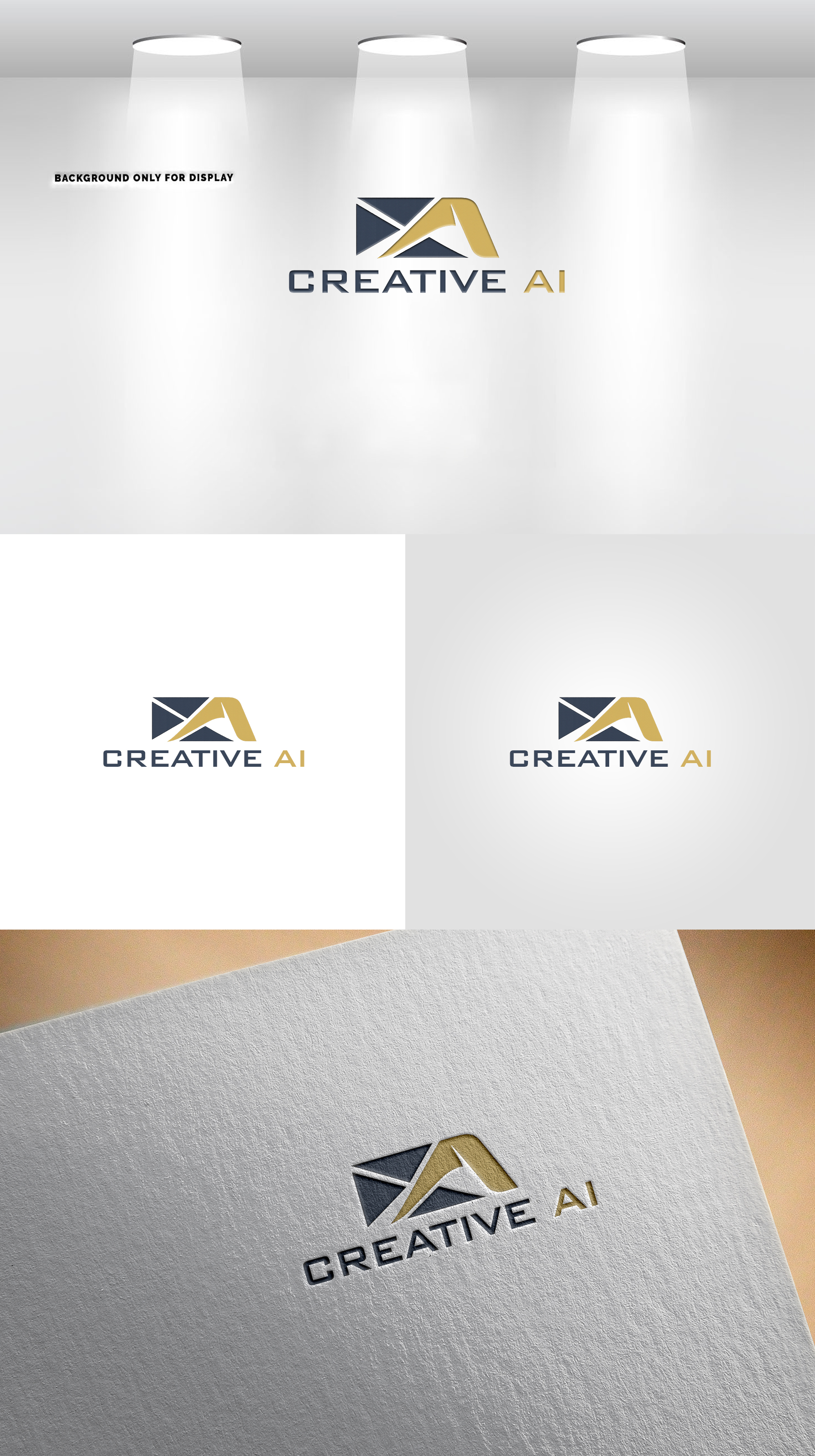 Diseño de Logo por Rahmina para CreativeAI | Diseño #36879305