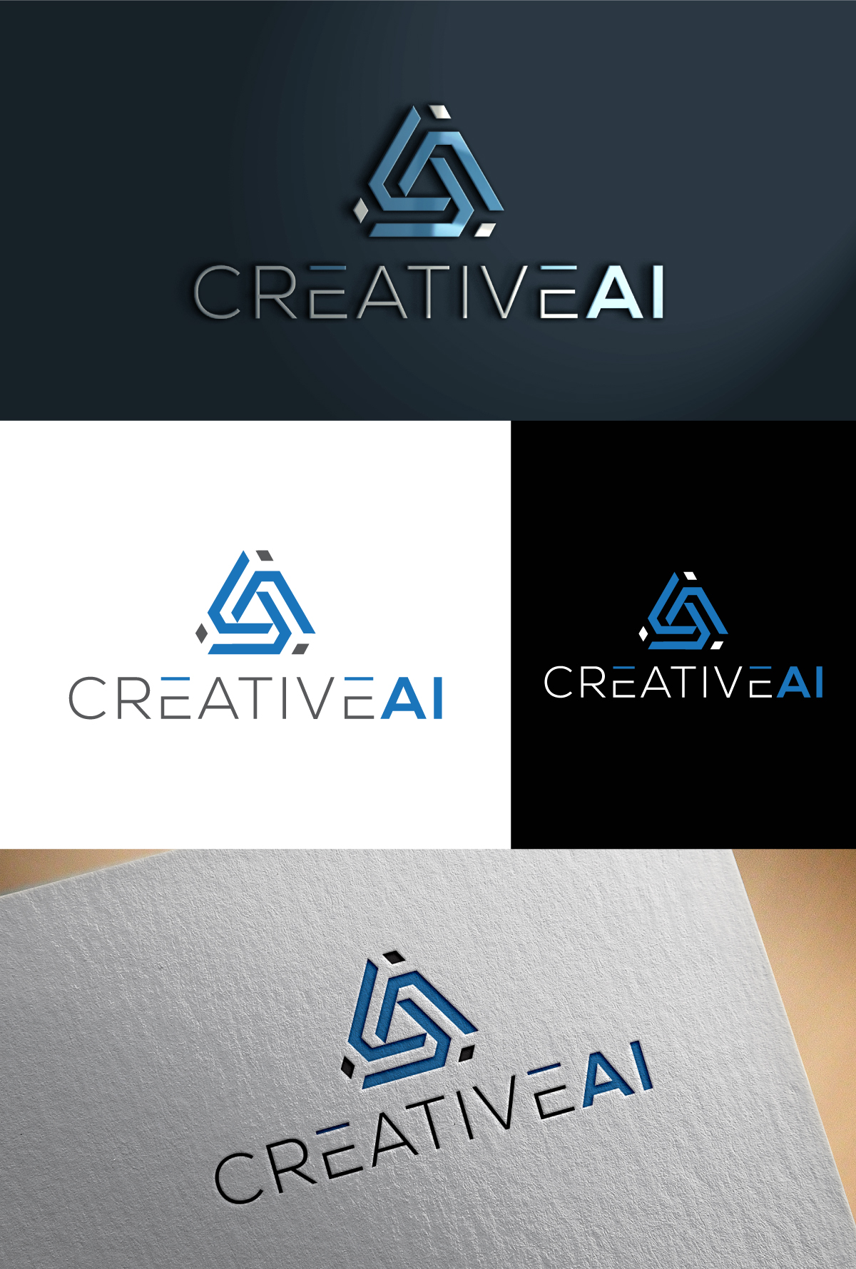 Logo Design by ariba6269 for CreativeAI | Design #36856602