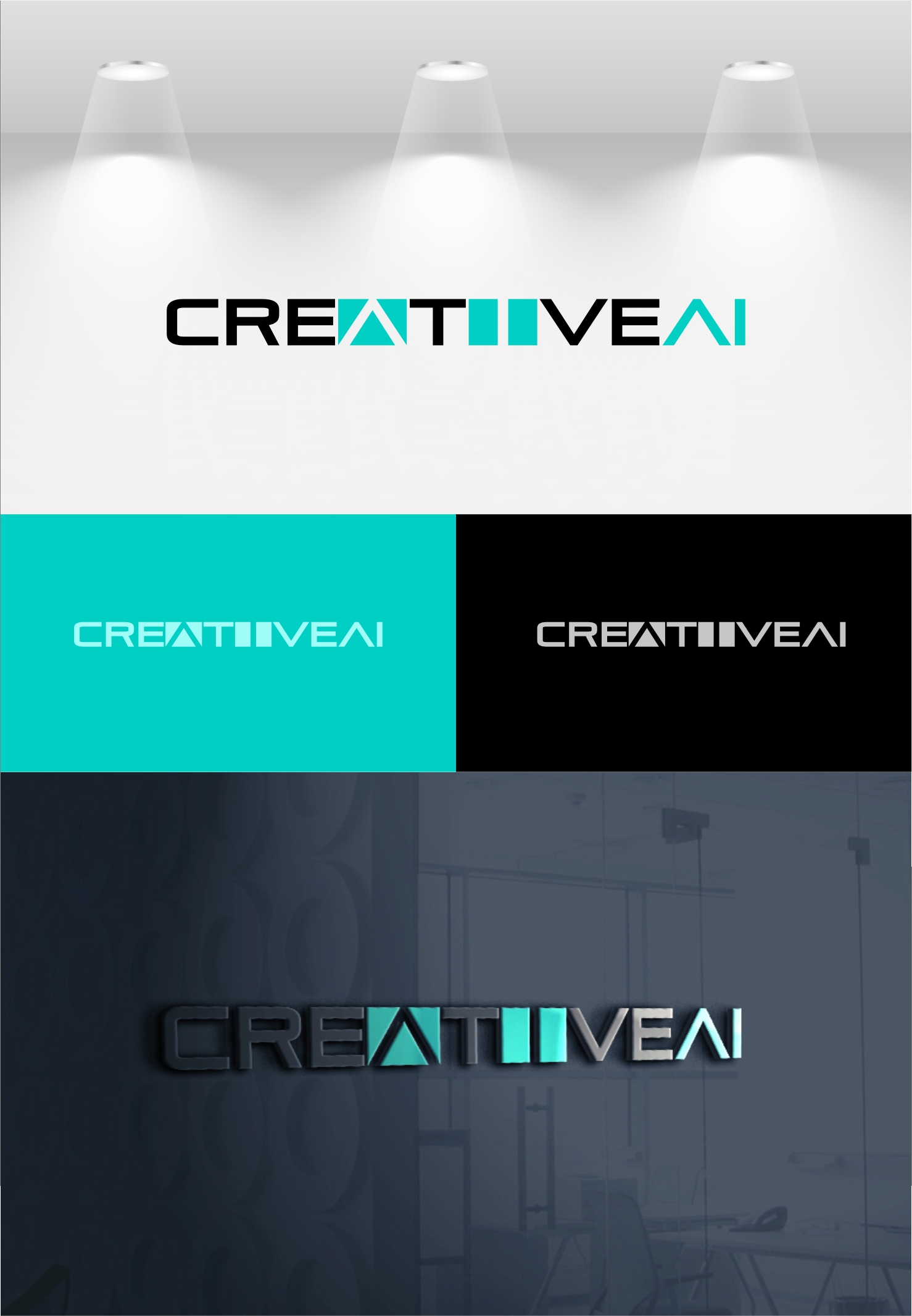 Logo Design by noon3897 for CreativeAI | Design #36856674