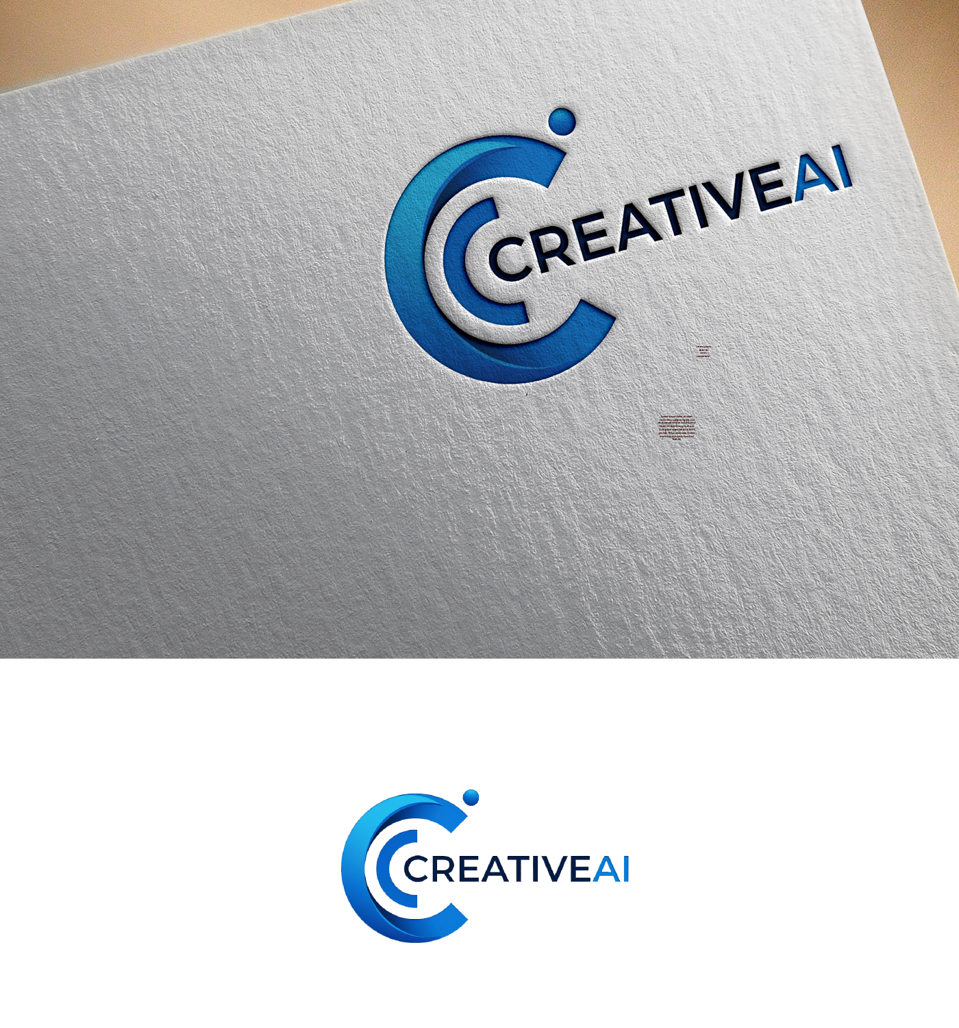 Logo Design by Mehedi100 for CreativeAI | Design #36860344